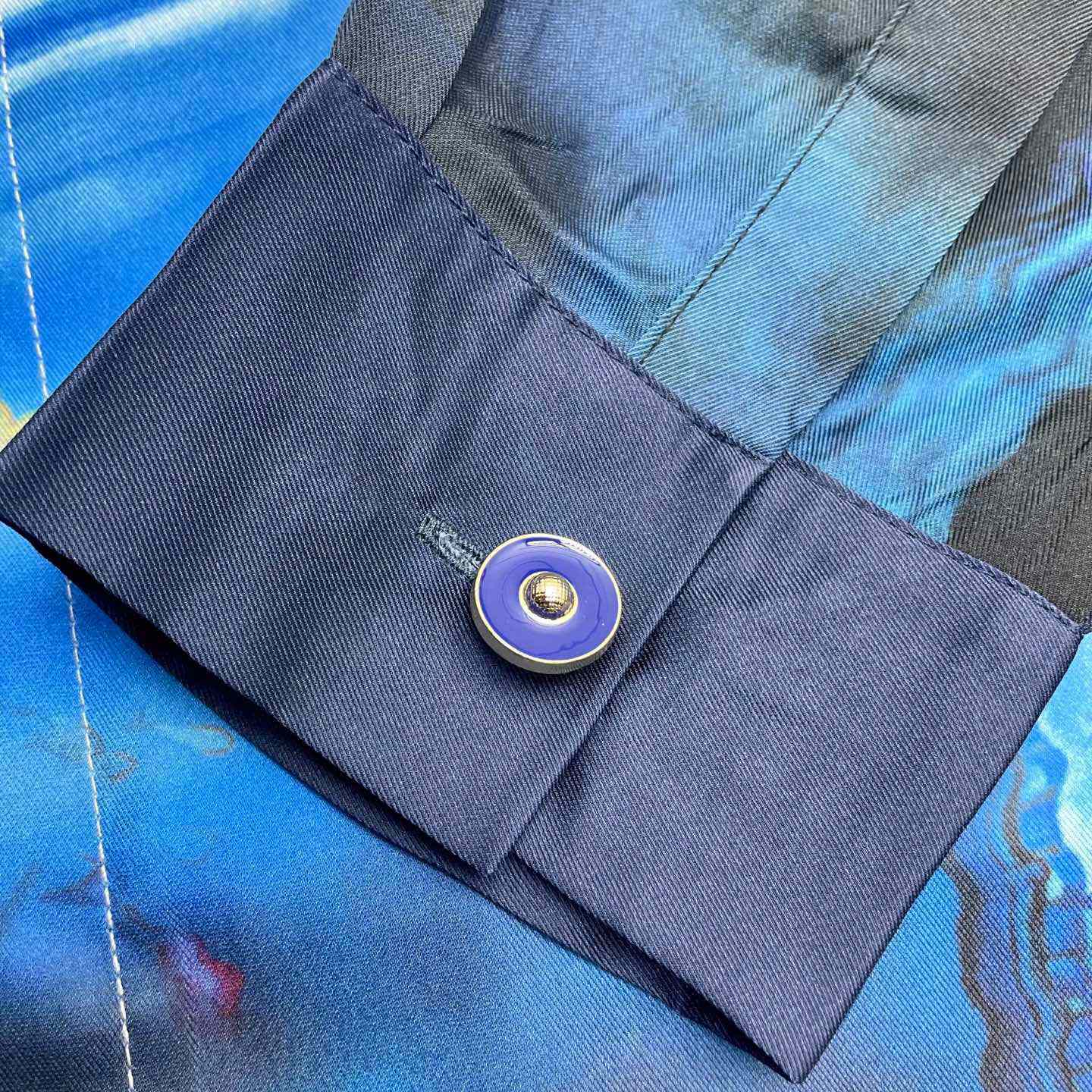 Casablanca Lost Atlantis Long Sleeve Silk Shirt CA3573 - DesignerGu