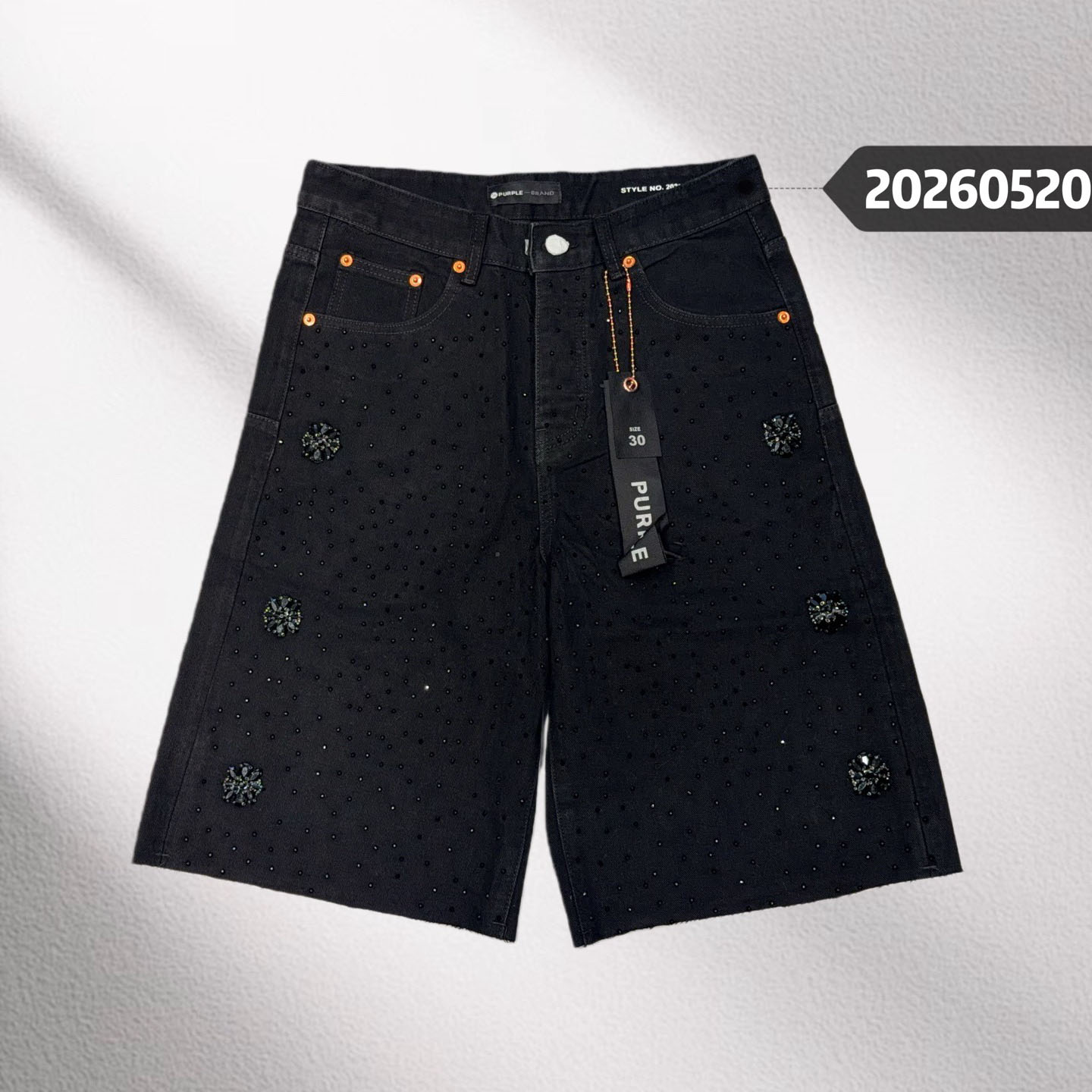 Purple-Brand Shorts    20501 - DesignerGu