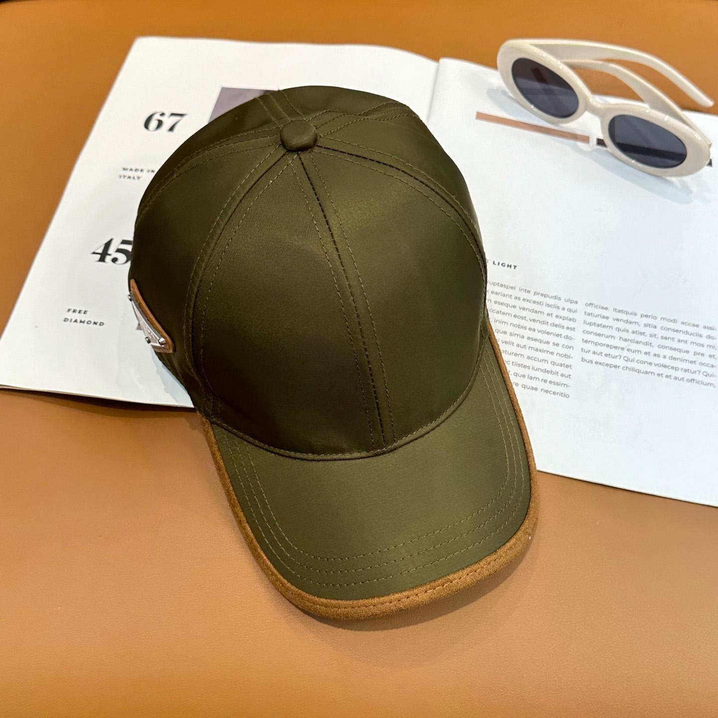 Prada Re-Nylon Baseball Cap - DesignerGu