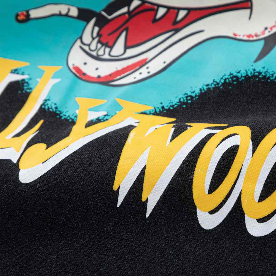 Amiri Club Amiri Wolf Oversized Tee 'Black' - DesignerGu