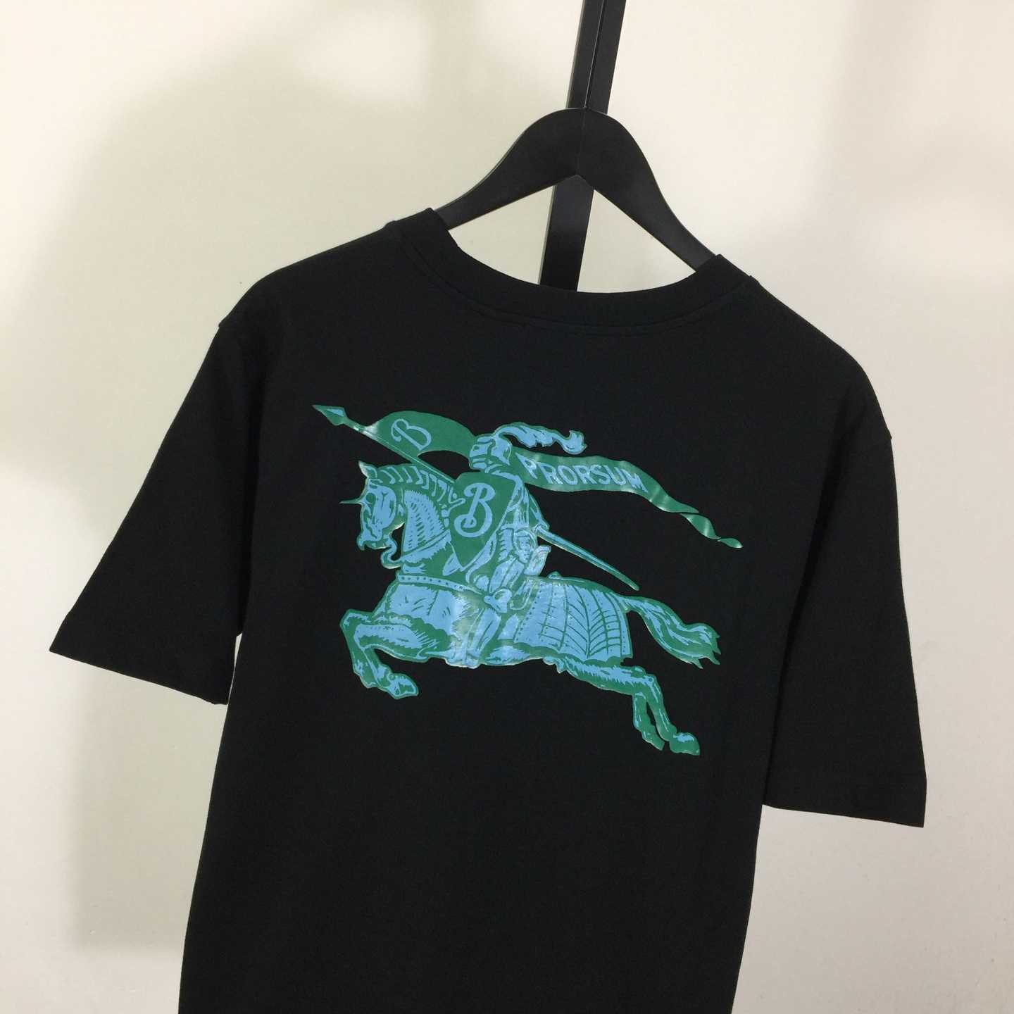 Burberry Heritage Logo Cotton T-shirt - DesignerGu