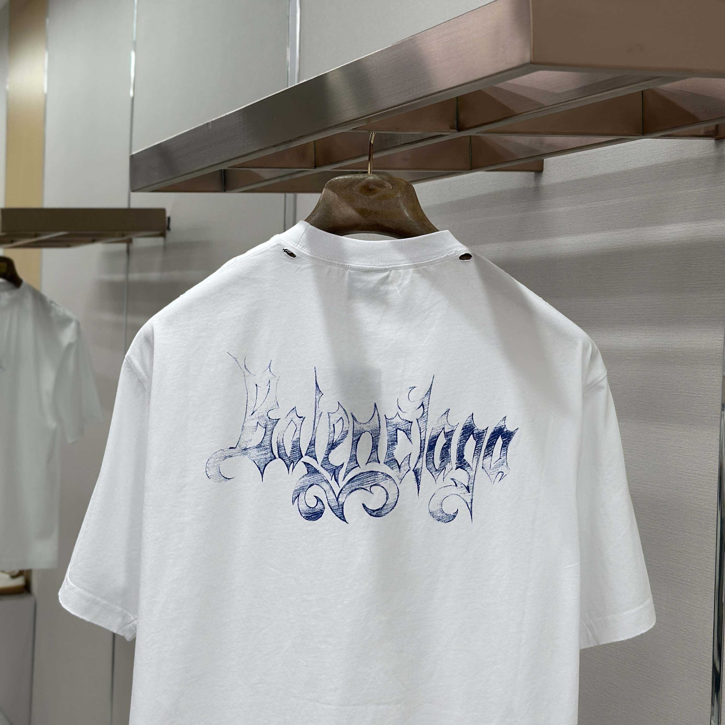 Balenciaga Sketchy Medium Fit T-Shirt - DesignerGu