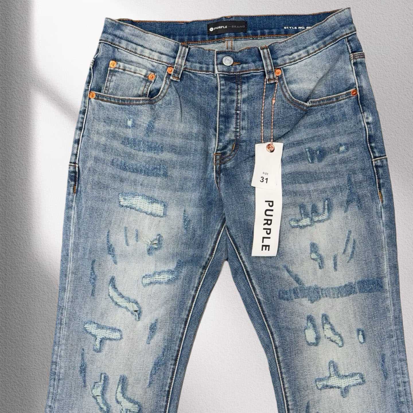 Purple-Brand Jeans 8551 - DesignerGu