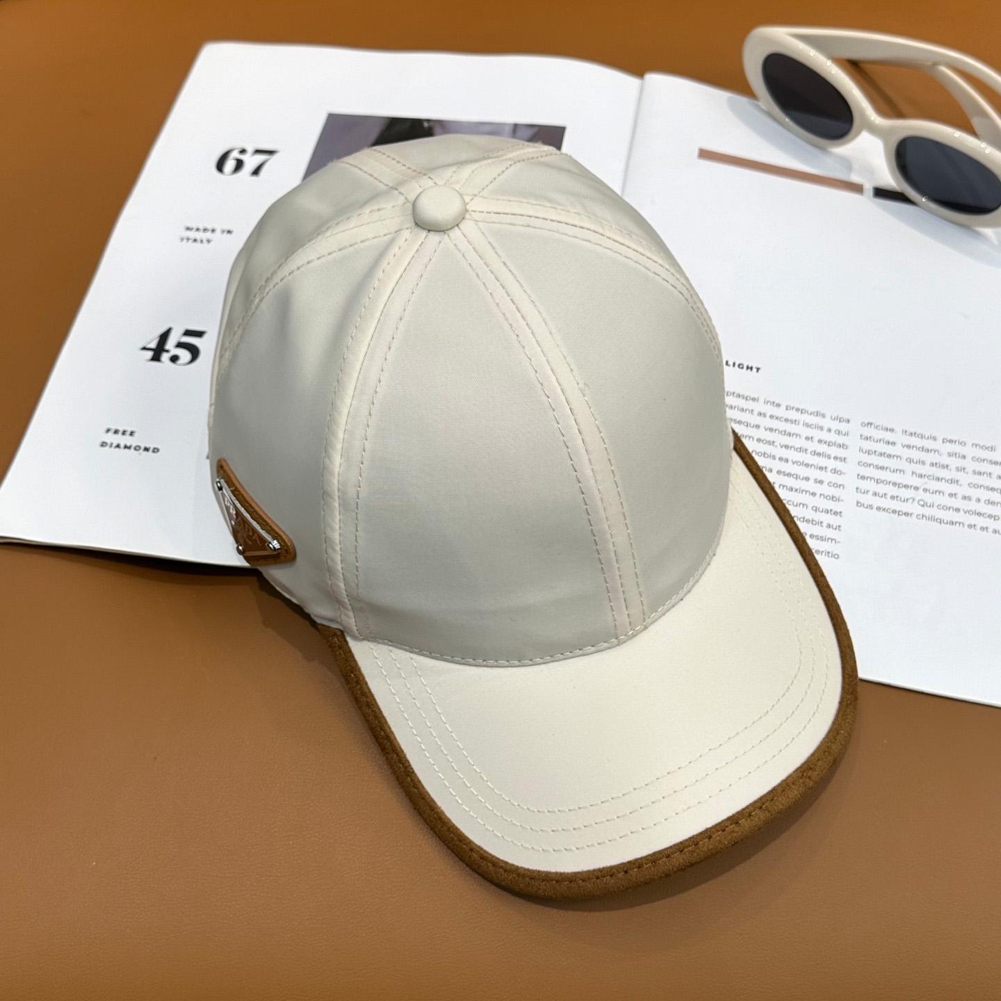 Prada Re-Nylon Baseball Cap - DesignerGu