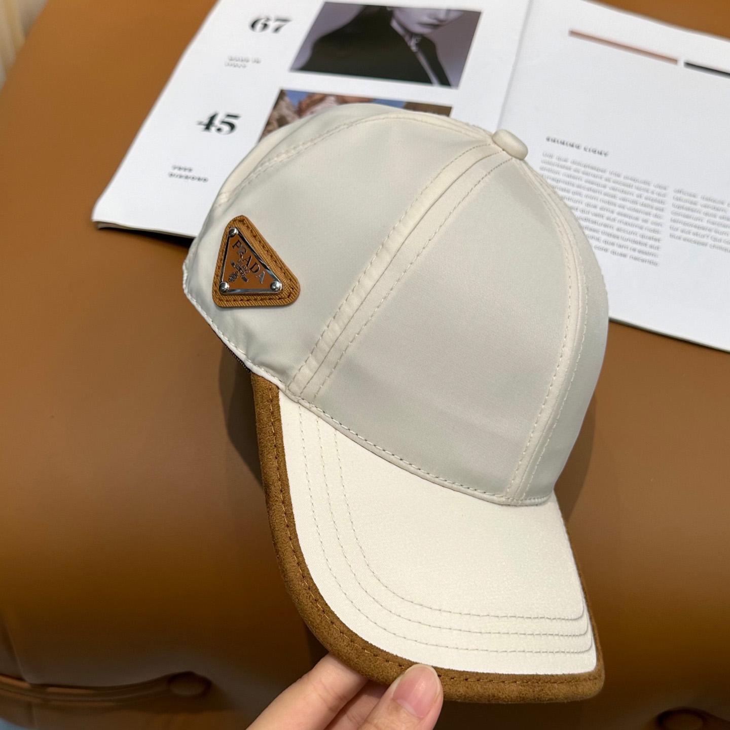 Prada Re-Nylon Baseball Cap - DesignerGu