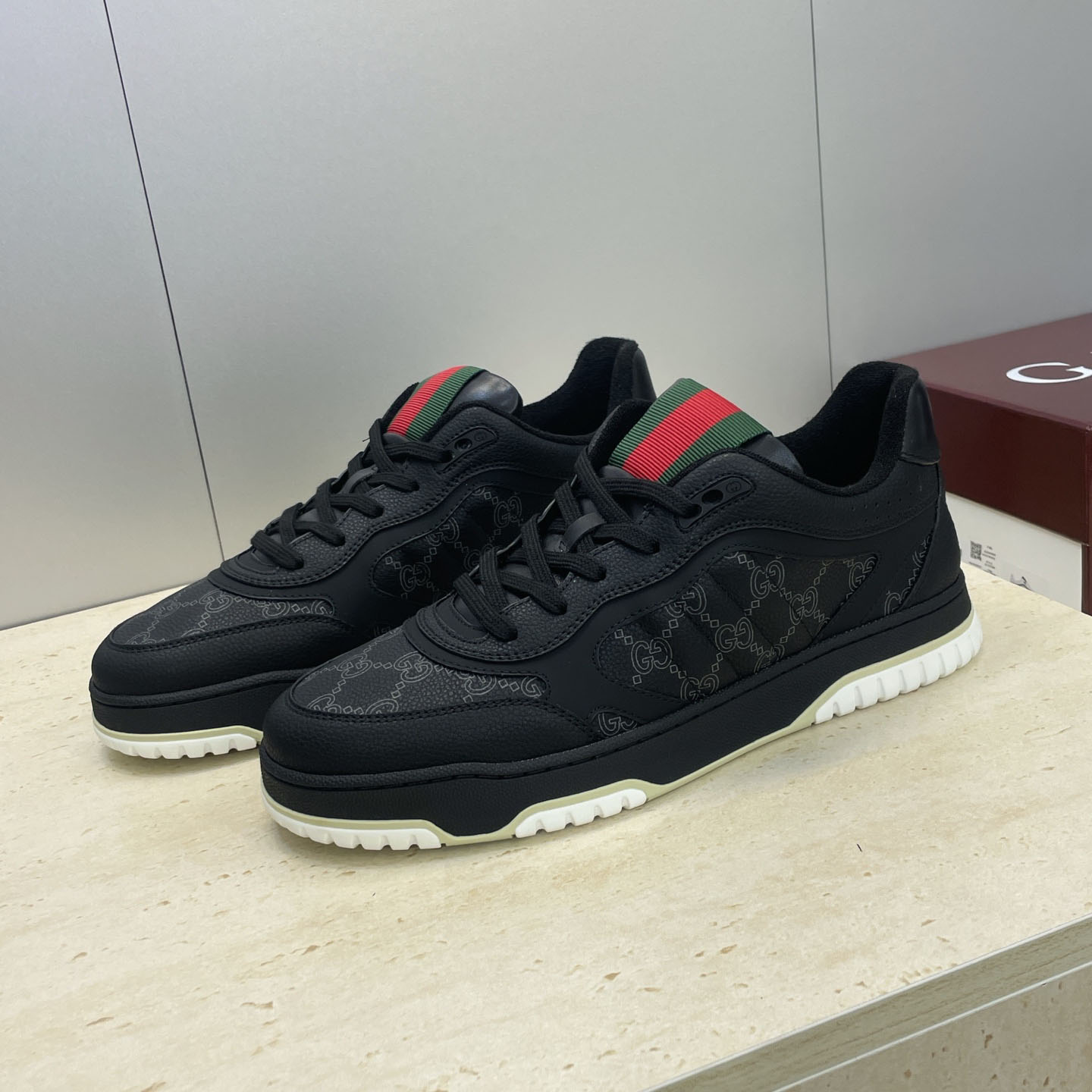 Gucci Re-Web Sneaker - DesignerGu