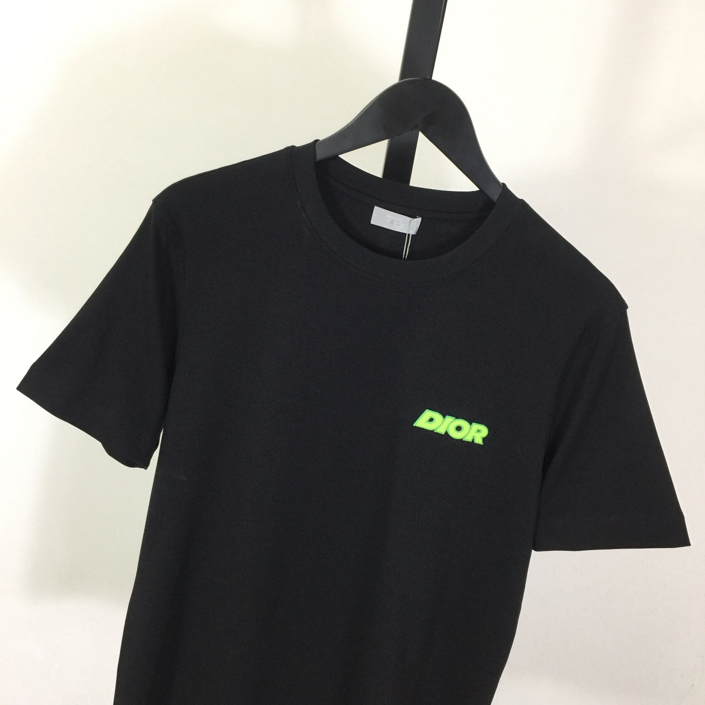 Dior Embroidered Letter T-Shirt, Relaxed Fit  - DesignerGu