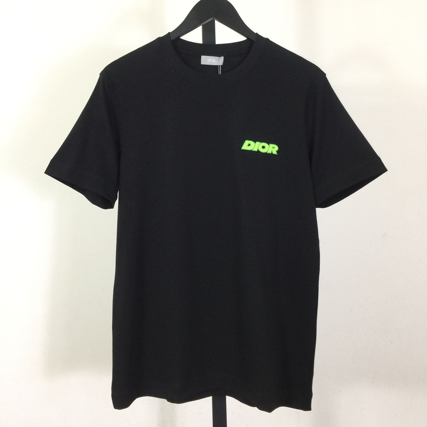 Dior Embroidered Letter T-Shirt, Relaxed Fit  - DesignerGu