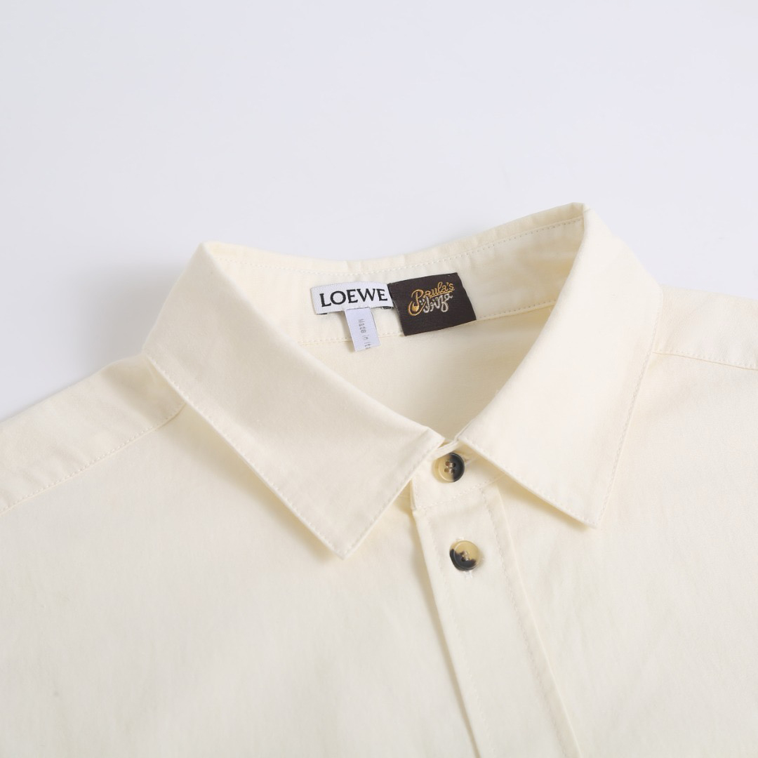 Loewe Shirt In Lyocell  L - DesignerGu