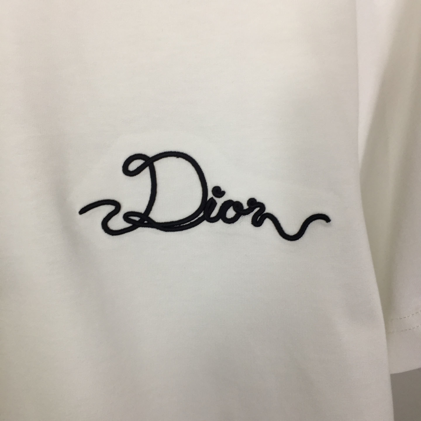 Dior Paris Stitched T-Shirt - DesignerGu