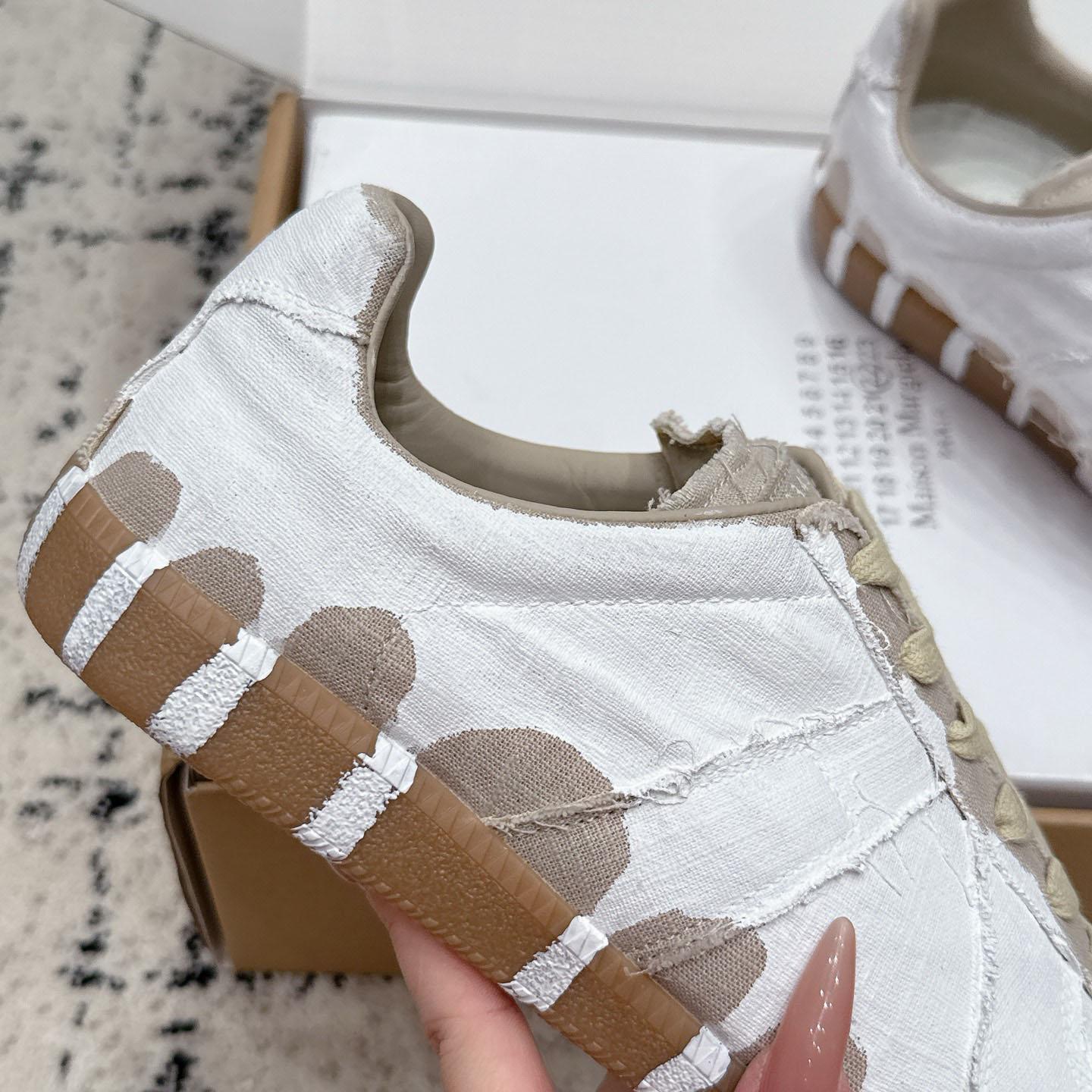 Maison Margiela  Replica Low 'Paint Splatter - White Pink' - DesignerGu
