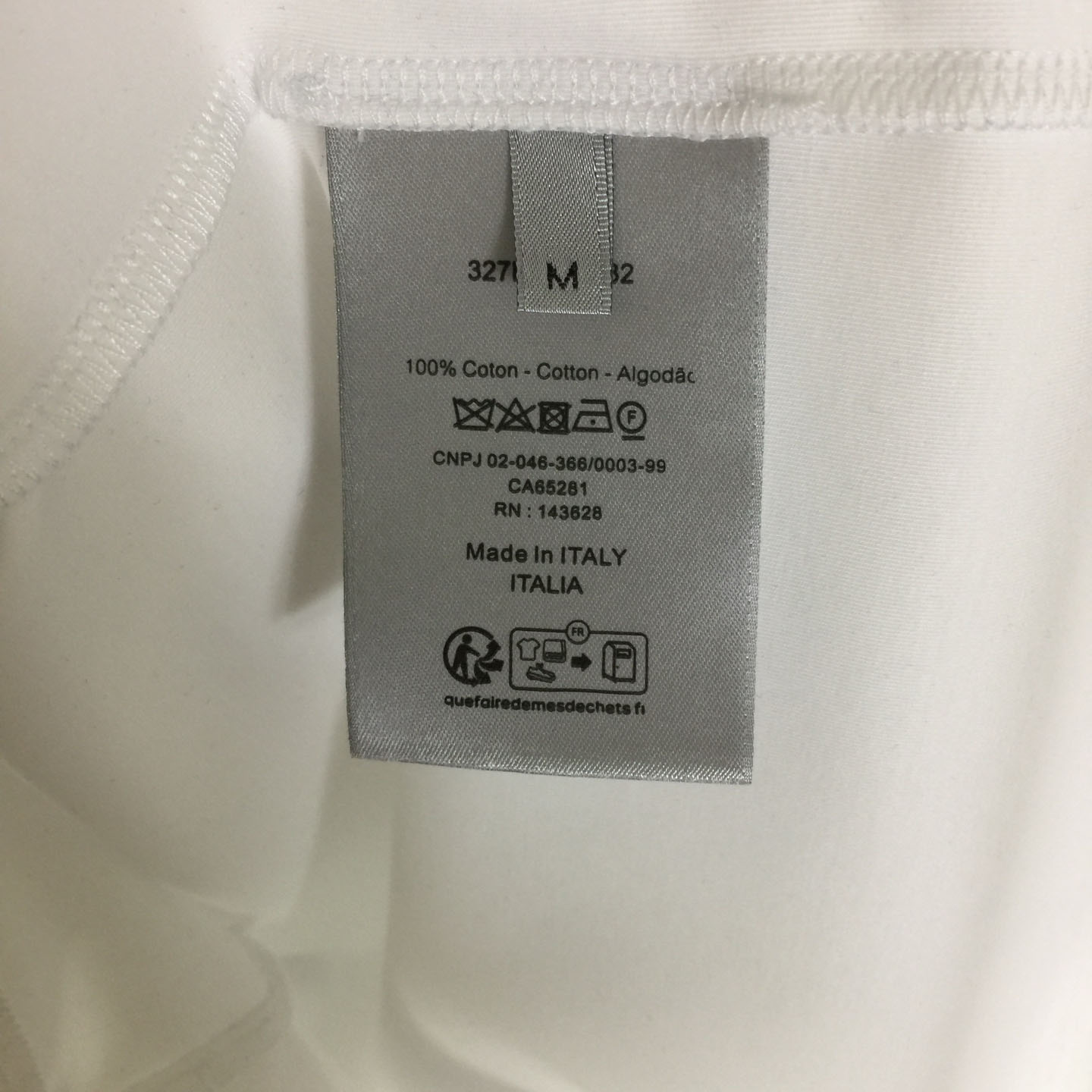 Dior Cotton Logo Pocket T-shirt - DesignerGu