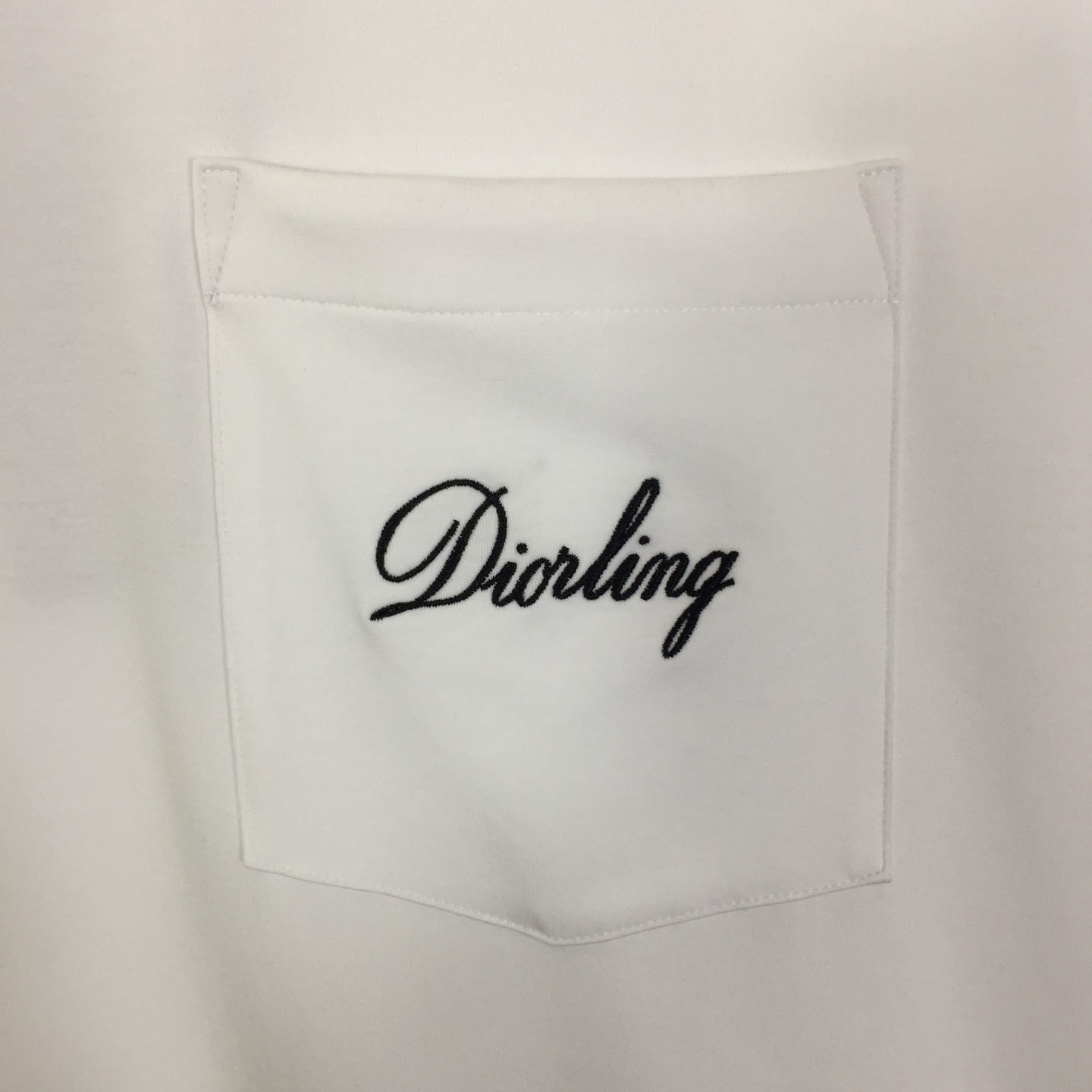 Dior Cotton Logo Pocket T-shirt - DesignerGu