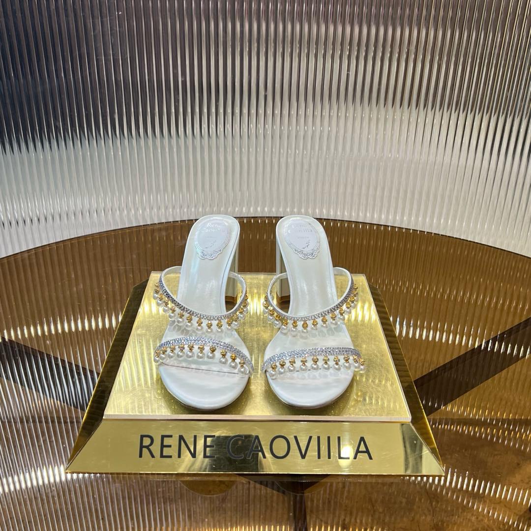 Rene CaovillaChandelier Mules - DesignerGu