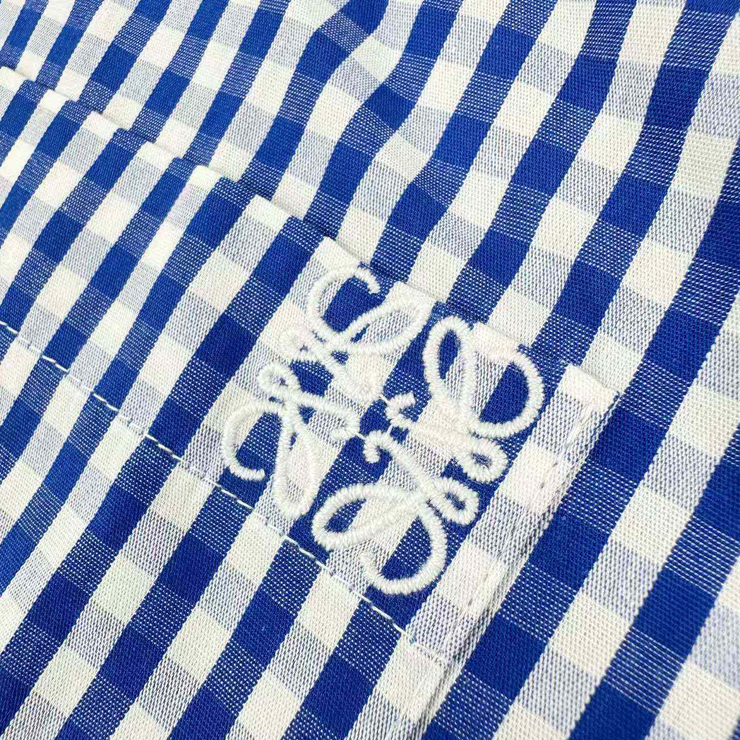 Loewe Short Sleeve Shirt In Cotton - DesignerGu