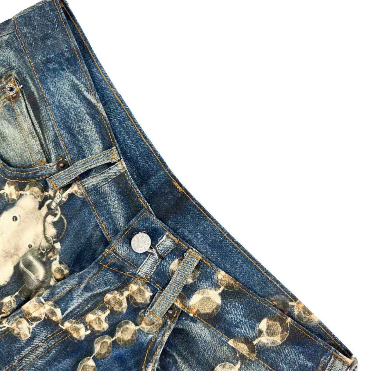 Acne Studios 1981 Loose Fit Jeans 'Mid Blue' - DesignerGu