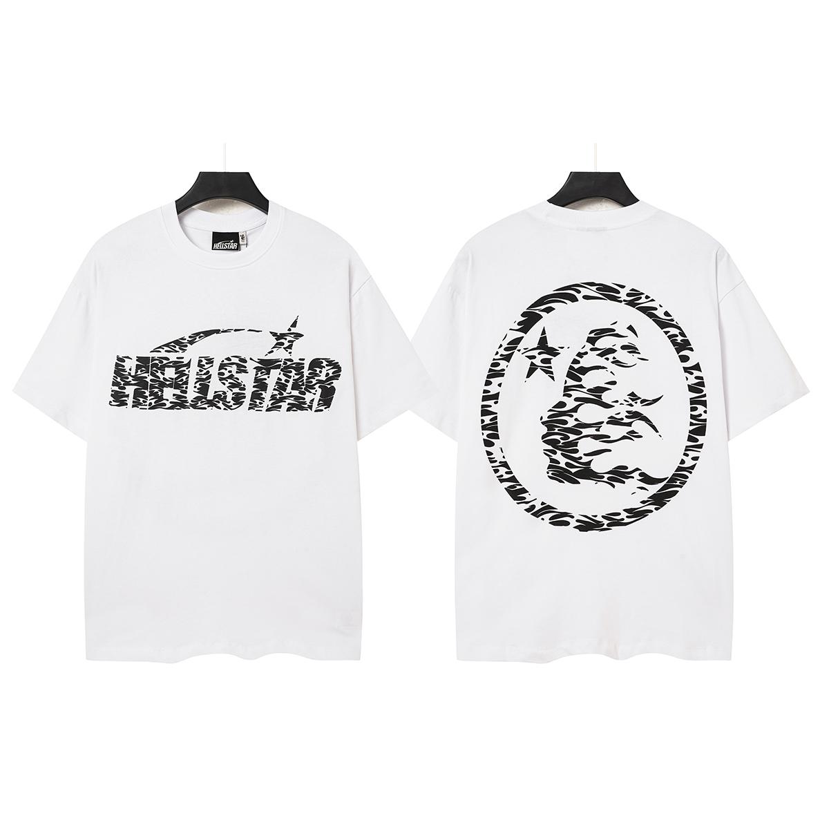 Hellstar Classic Tribal Print T-Shirt - DesignerGu