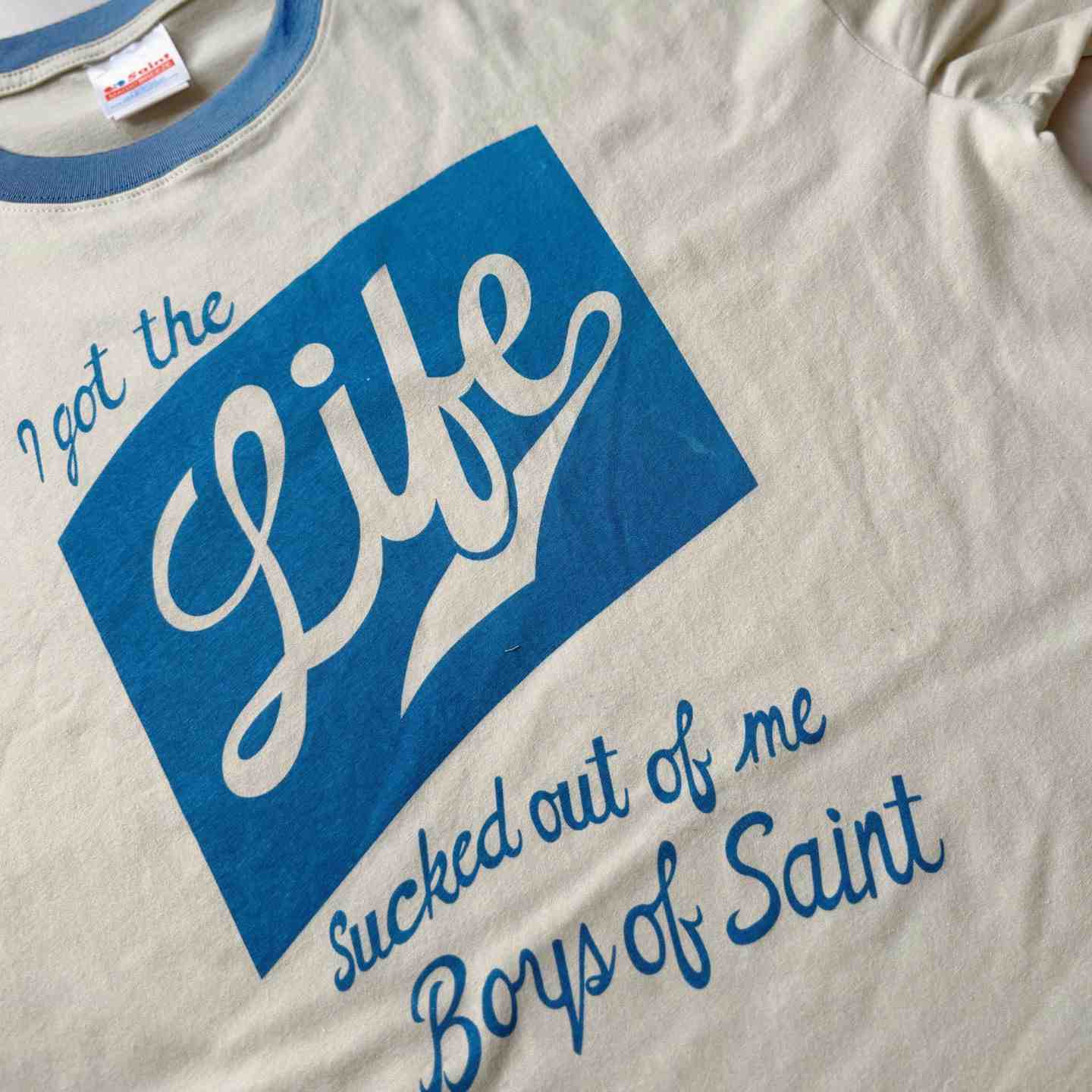 Saint Michael  'Ringer Tee' SS T-Shirt - DesignerGu