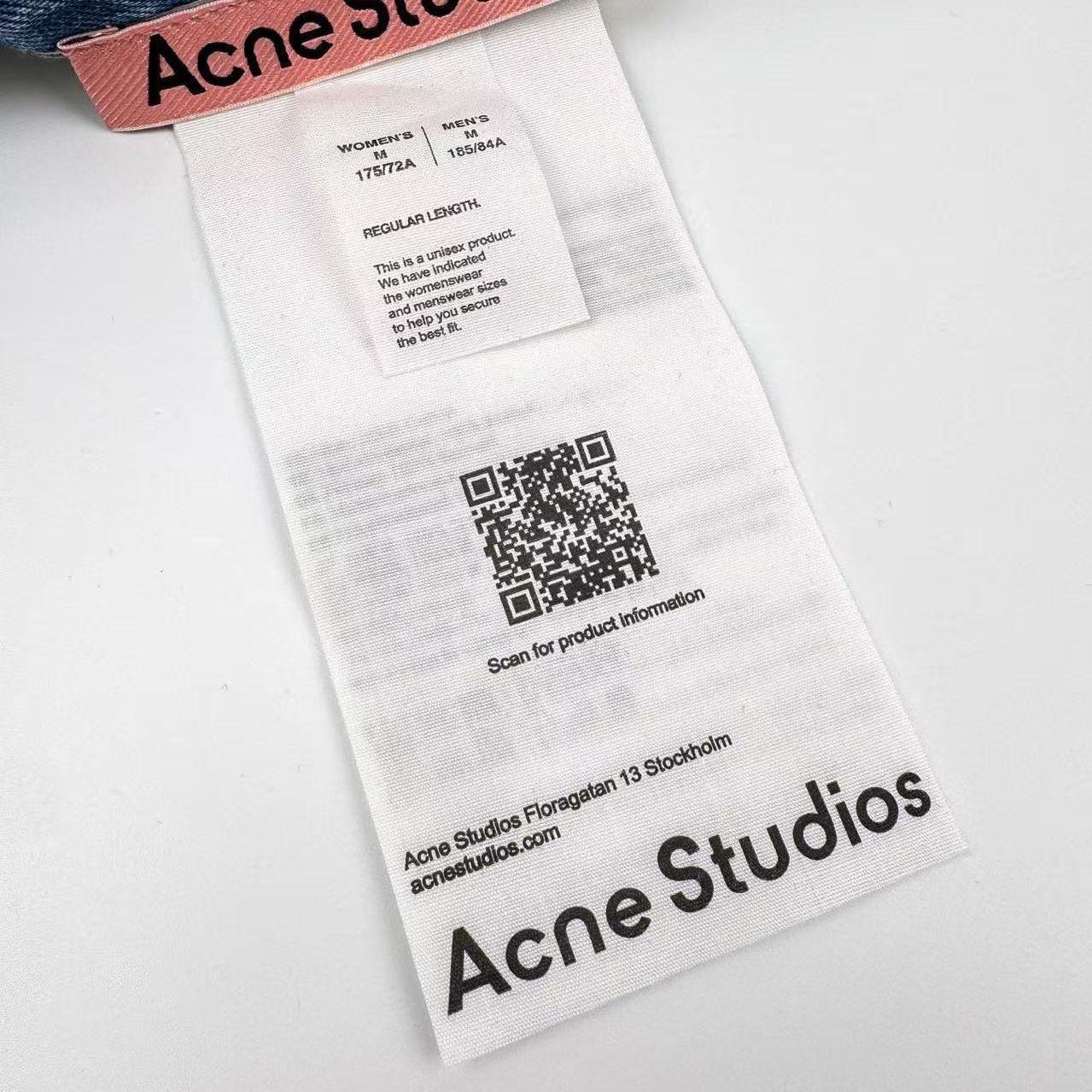 Acne Studios Roland Denim Trafalgar Shorts  With Belt - DesignerGu