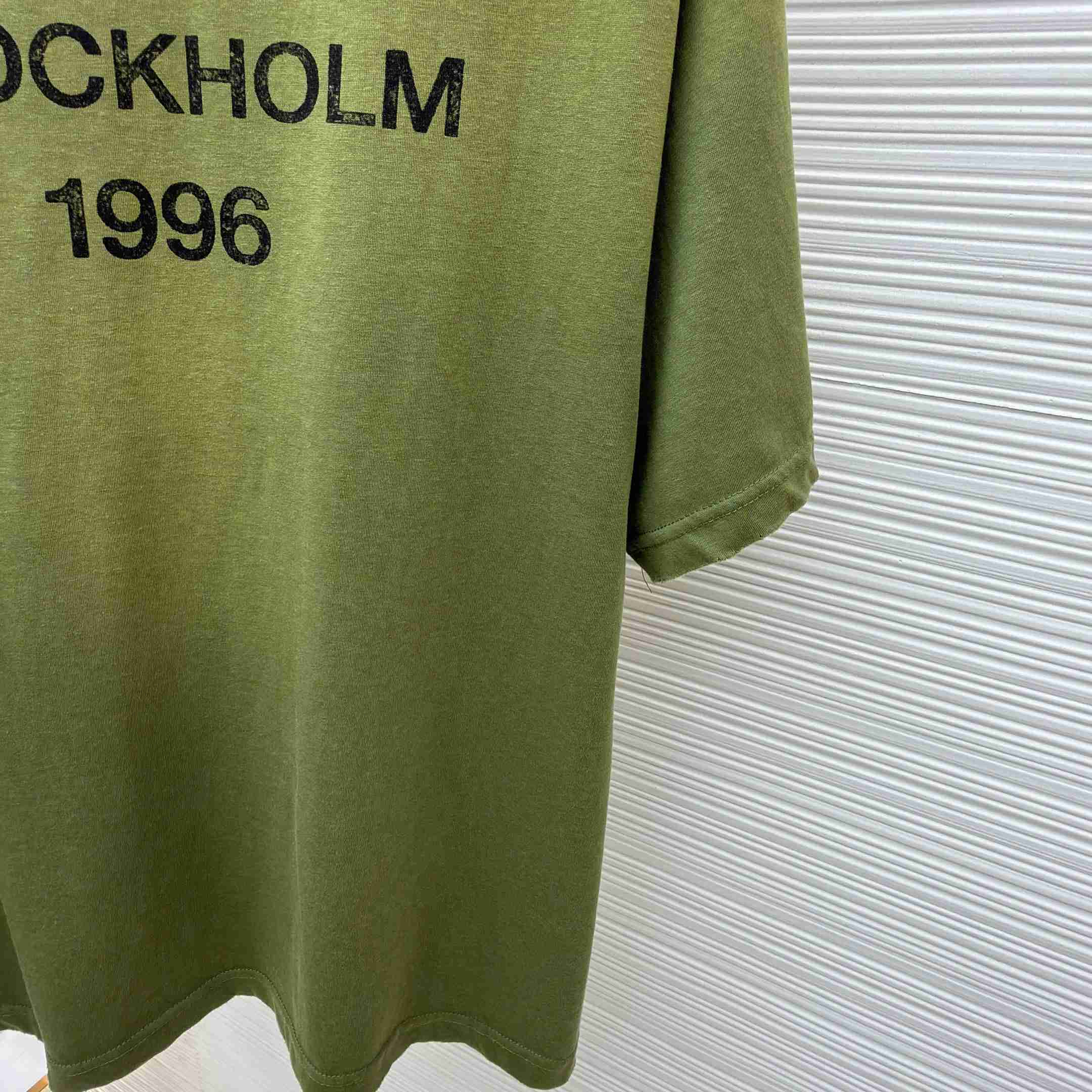 Acne Studios  Sprayed Logo T-shirt - DesignerGu