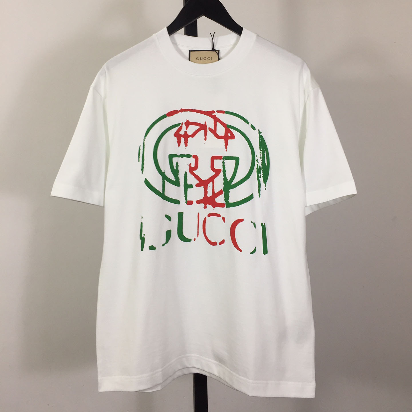 Gucci  Printed Cotton  T-shirt - DesignerGu