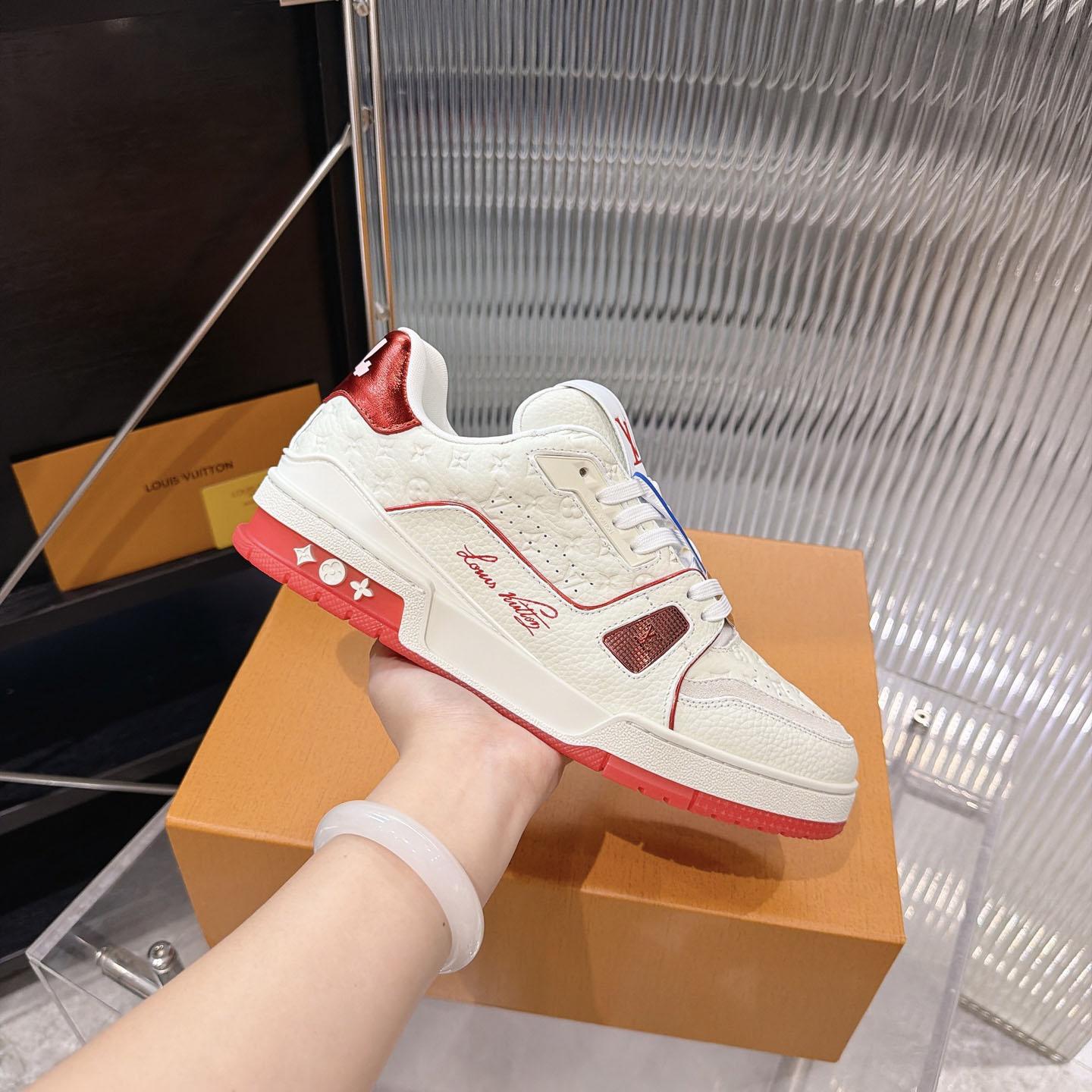 Louis Vuitton LV Trainer Sneaker 1AKCLF（upon uk size） - DesignerGu