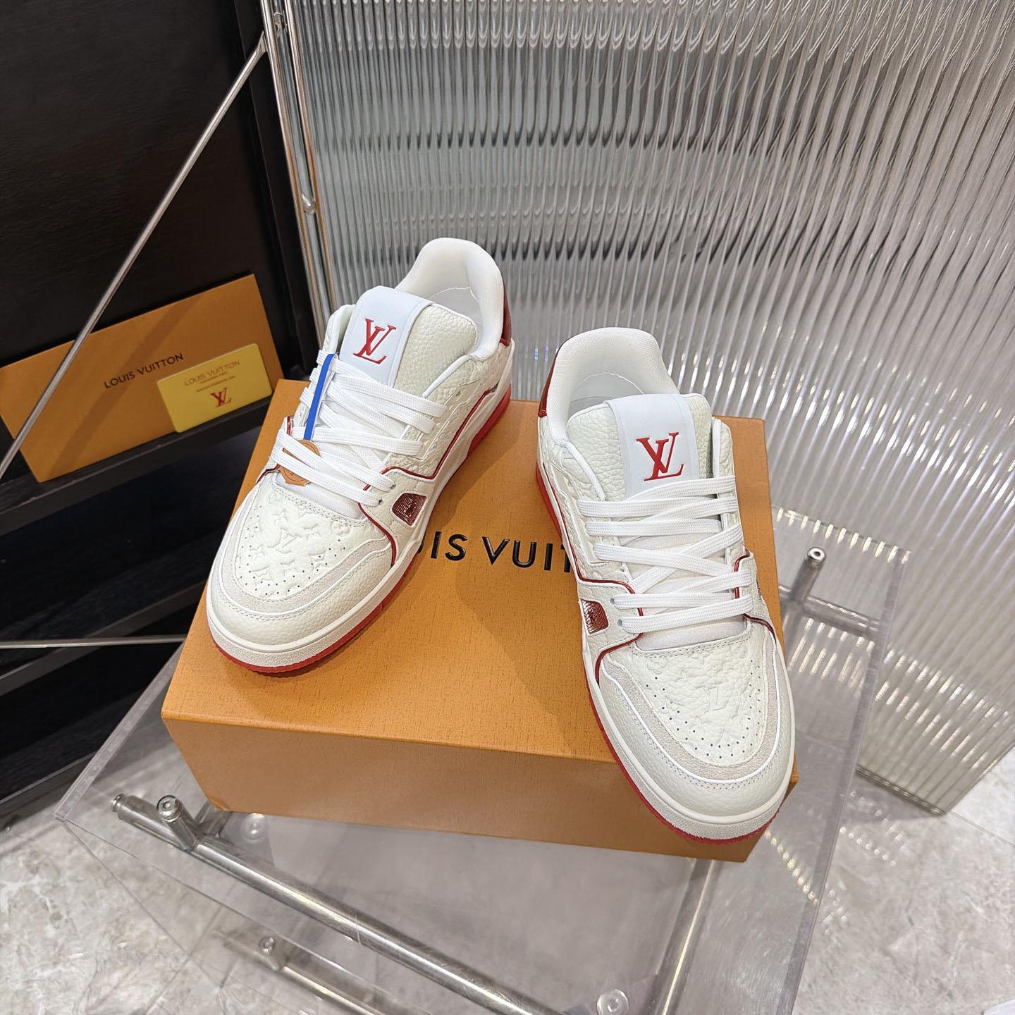 Louis Vuitton LV Trainer Sneaker 1AKCLF（upon uk size） - DesignerGu