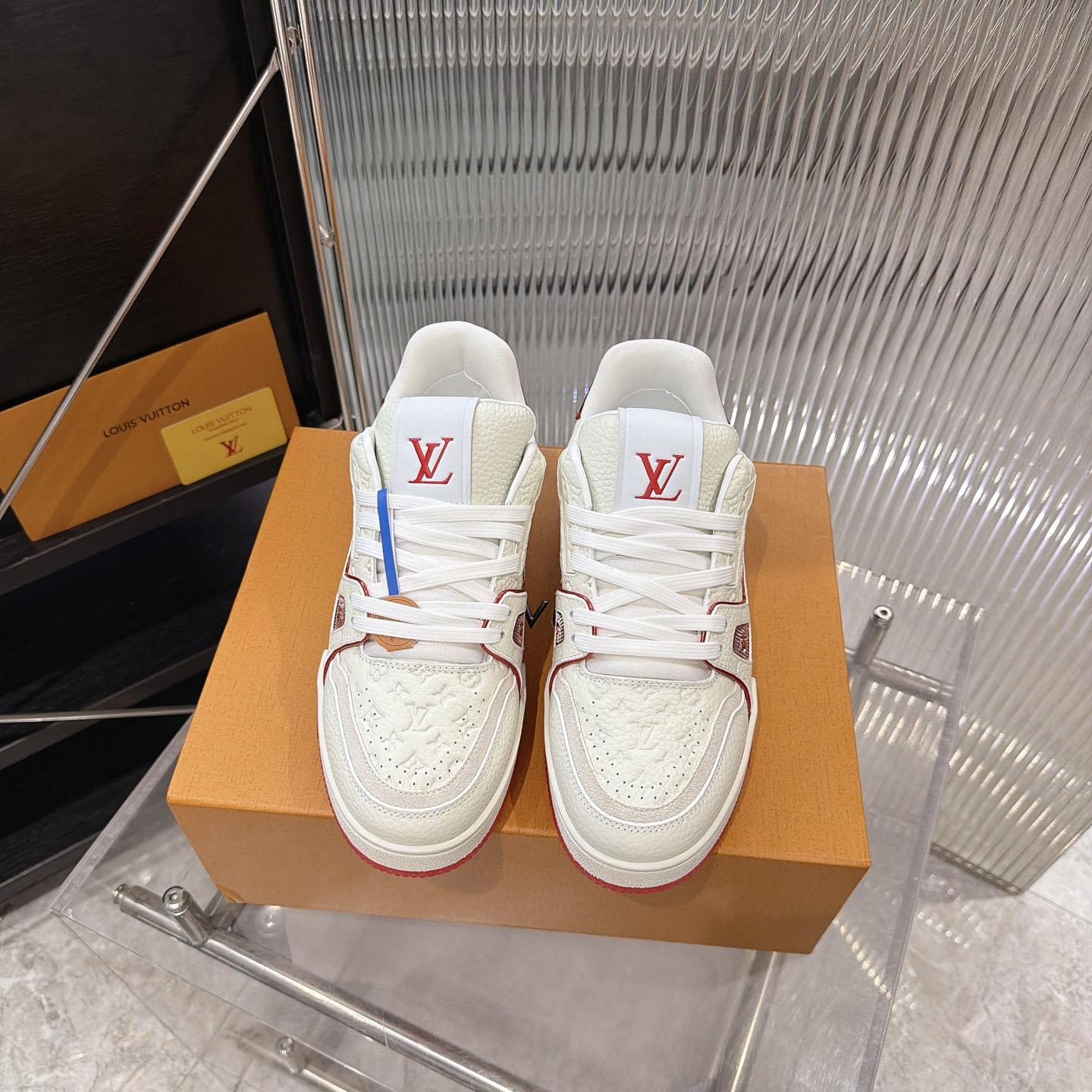 Louis Vuitton LV Trainer Sneaker 1AKCLF（upon uk size） - DesignerGu