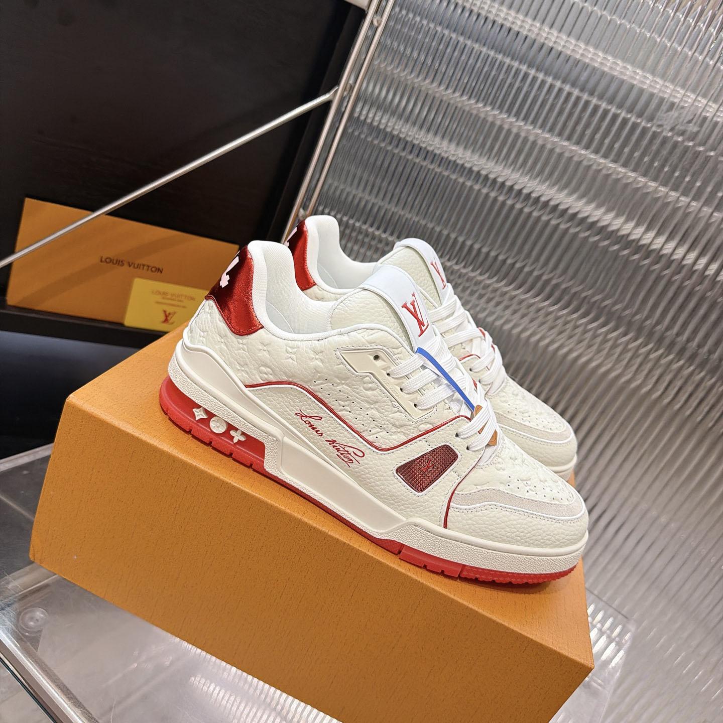 Louis Vuitton LV Trainer Sneaker 1AKCLF（upon uk size） - DesignerGu
