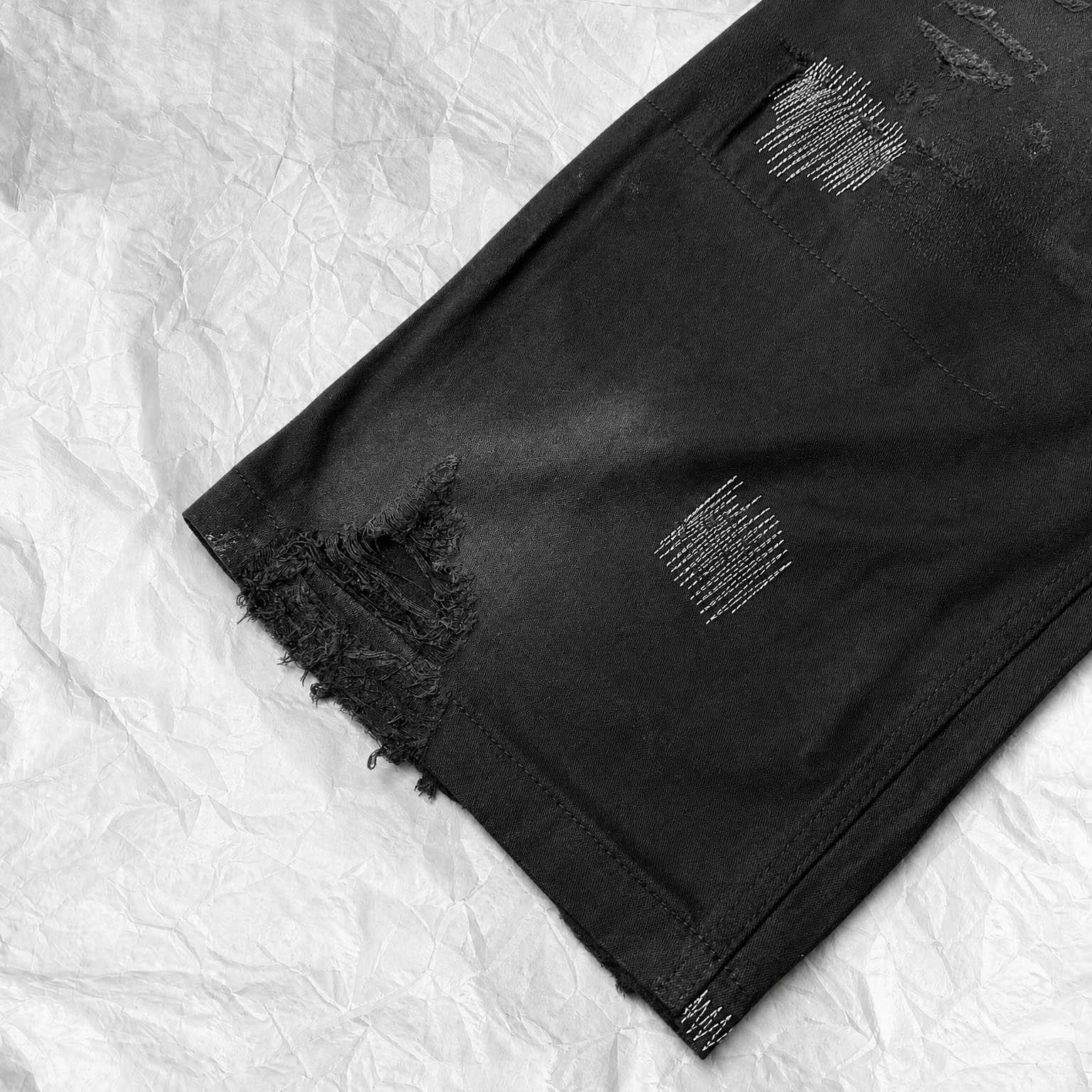 Acne Studios Mended Trousers - Regular Fit - DesignerGu