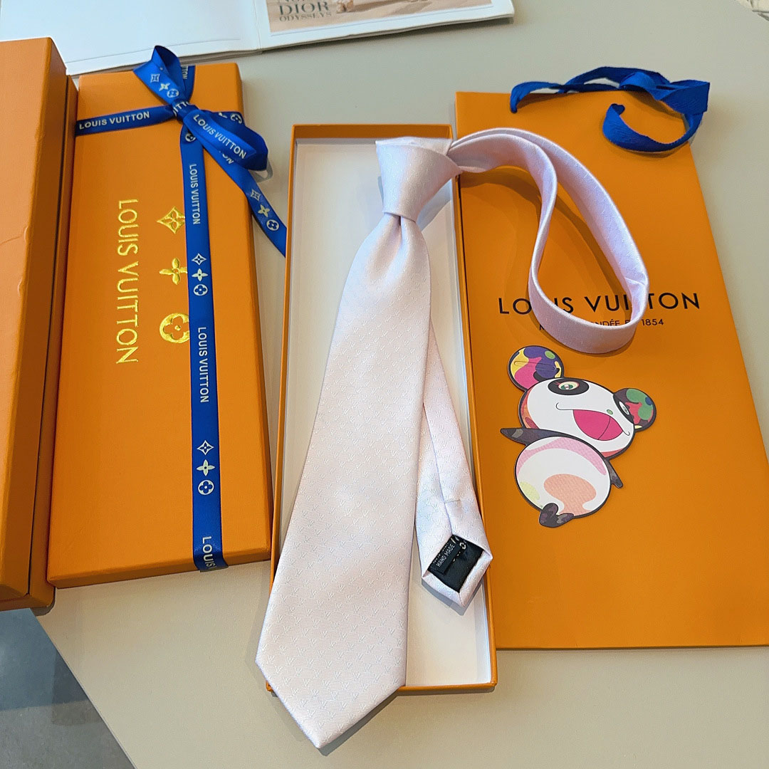 Louis Vuitton Fishnet Tie - DesignerGu