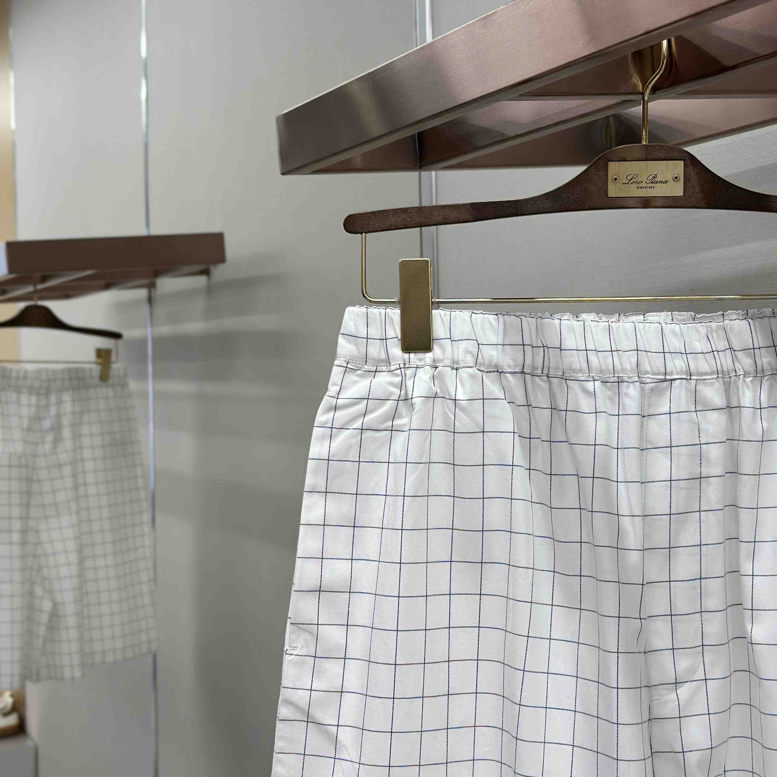 Acne Studios Casual Check Shorts - DesignerGu