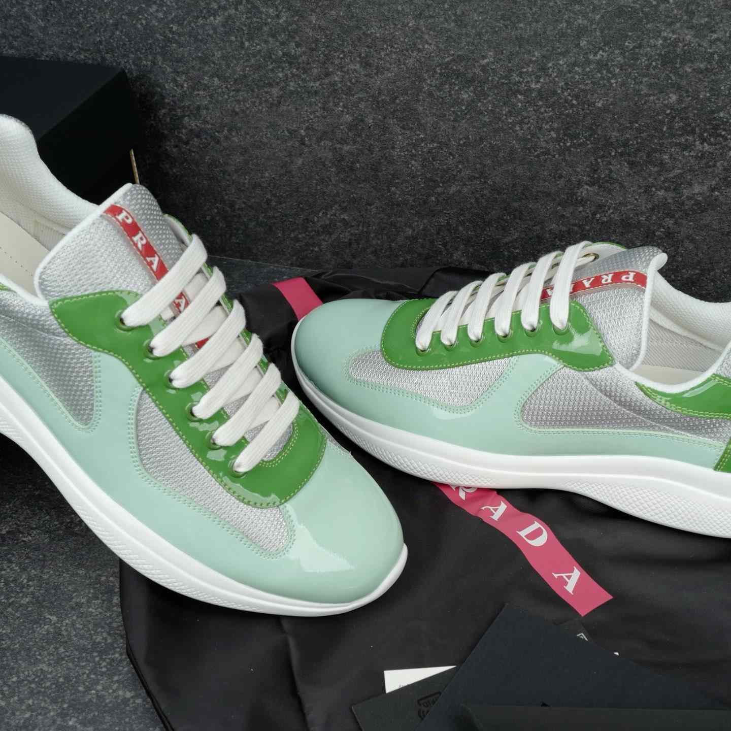 Prada America's Cup Sneakers（upon uk size） - DesignerGu