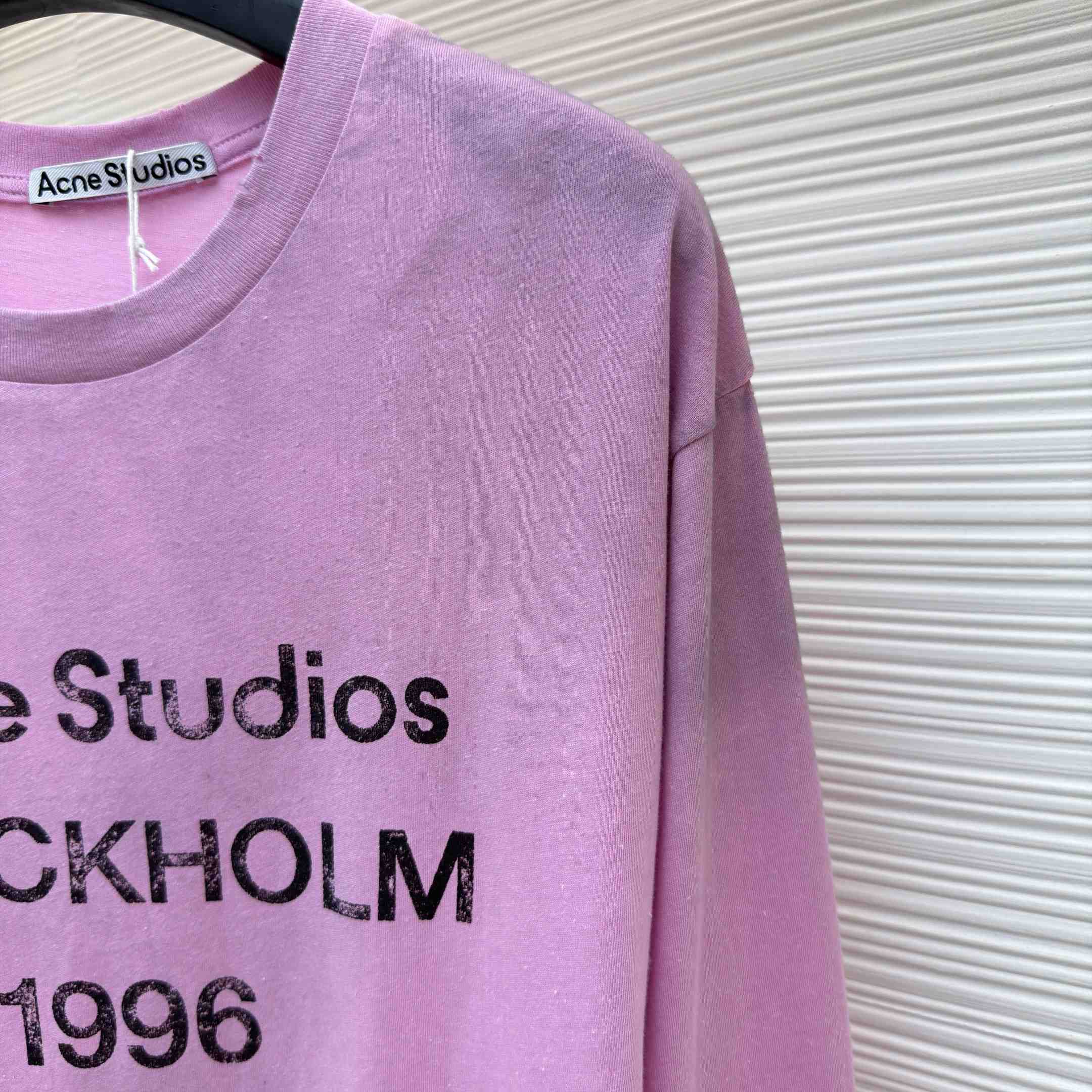Acne Studios Sprayed 1996 Logo T-shirt - DesignerGu