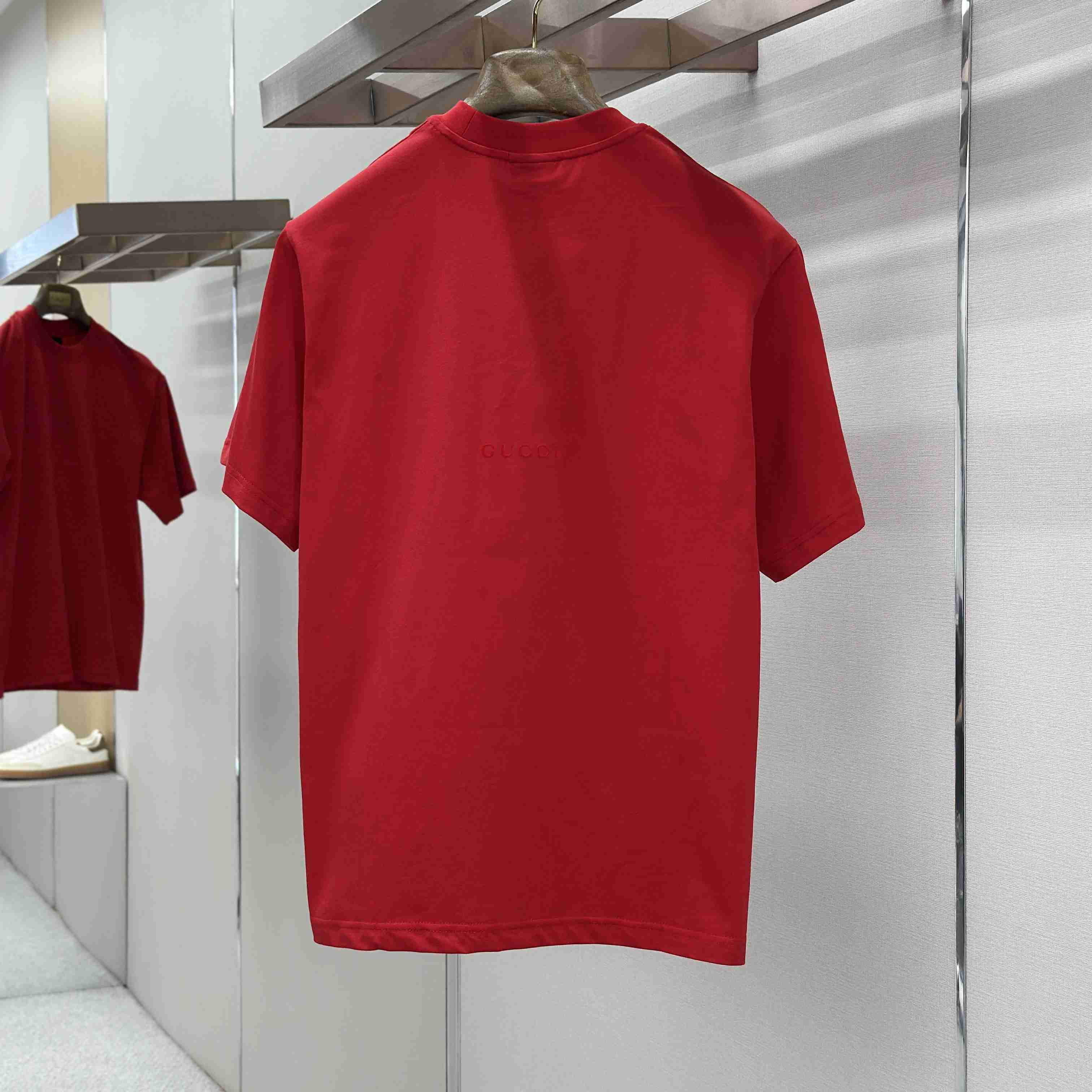 Gucci Cotton Jersey T-shirt With Print - DesignerGu