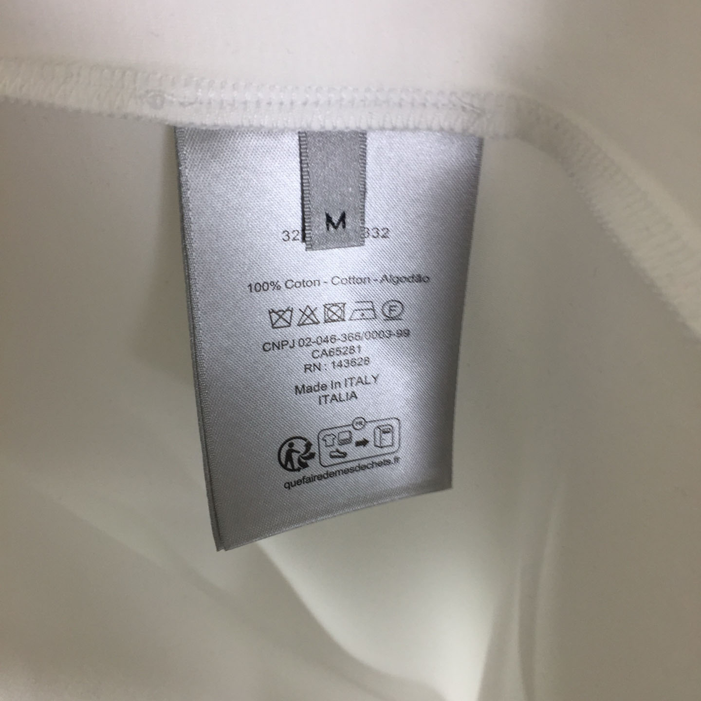 Dior Embroidered Letter T-Shirt, Relaxed Fit  - DesignerGu