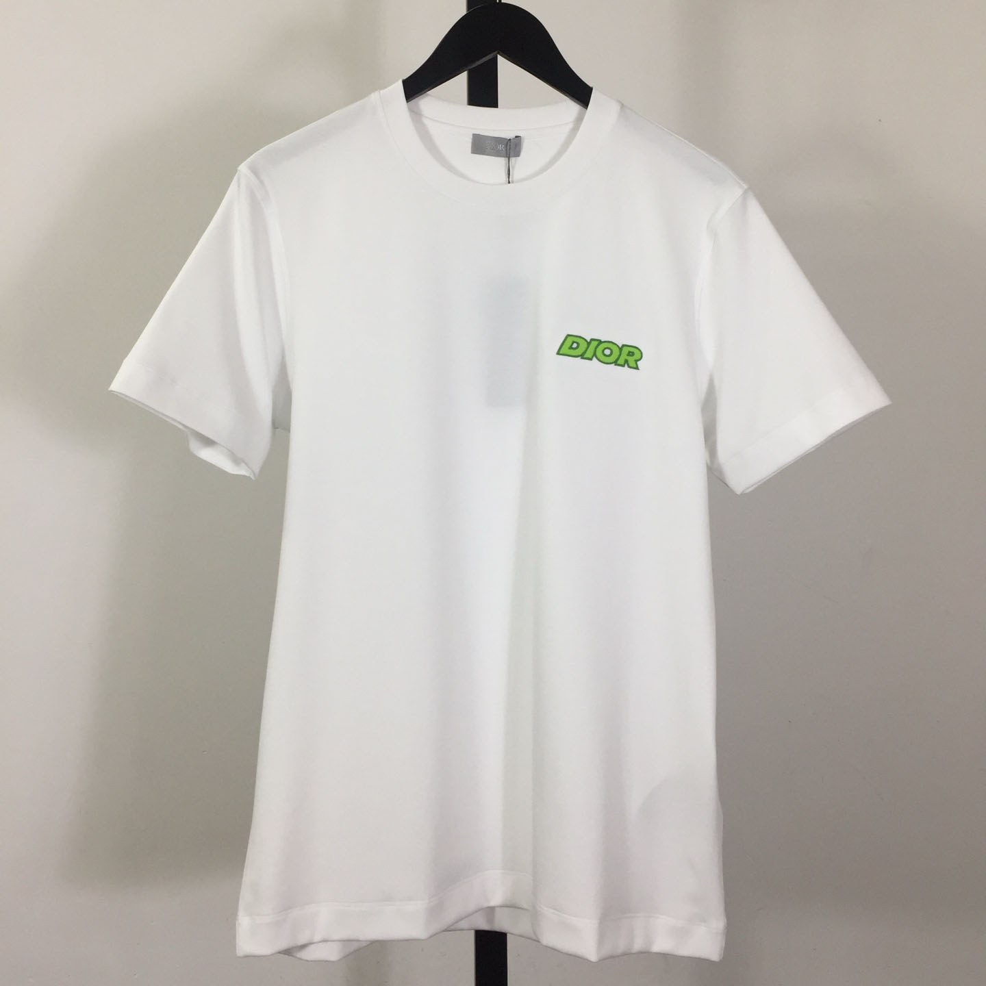 Dior Embroidered Letter T-Shirt, Relaxed Fit  - DesignerGu