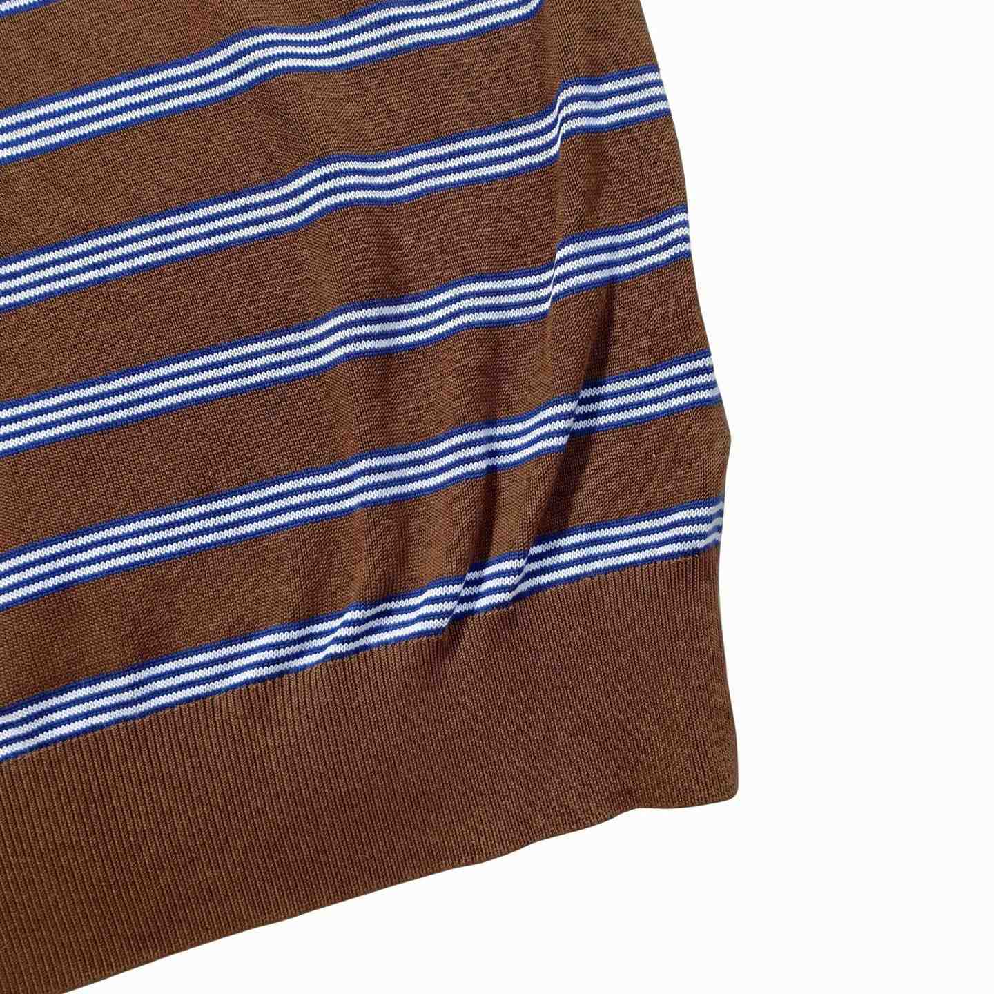 Moncler Striped Cotton Polo Shirt - DesignerGu