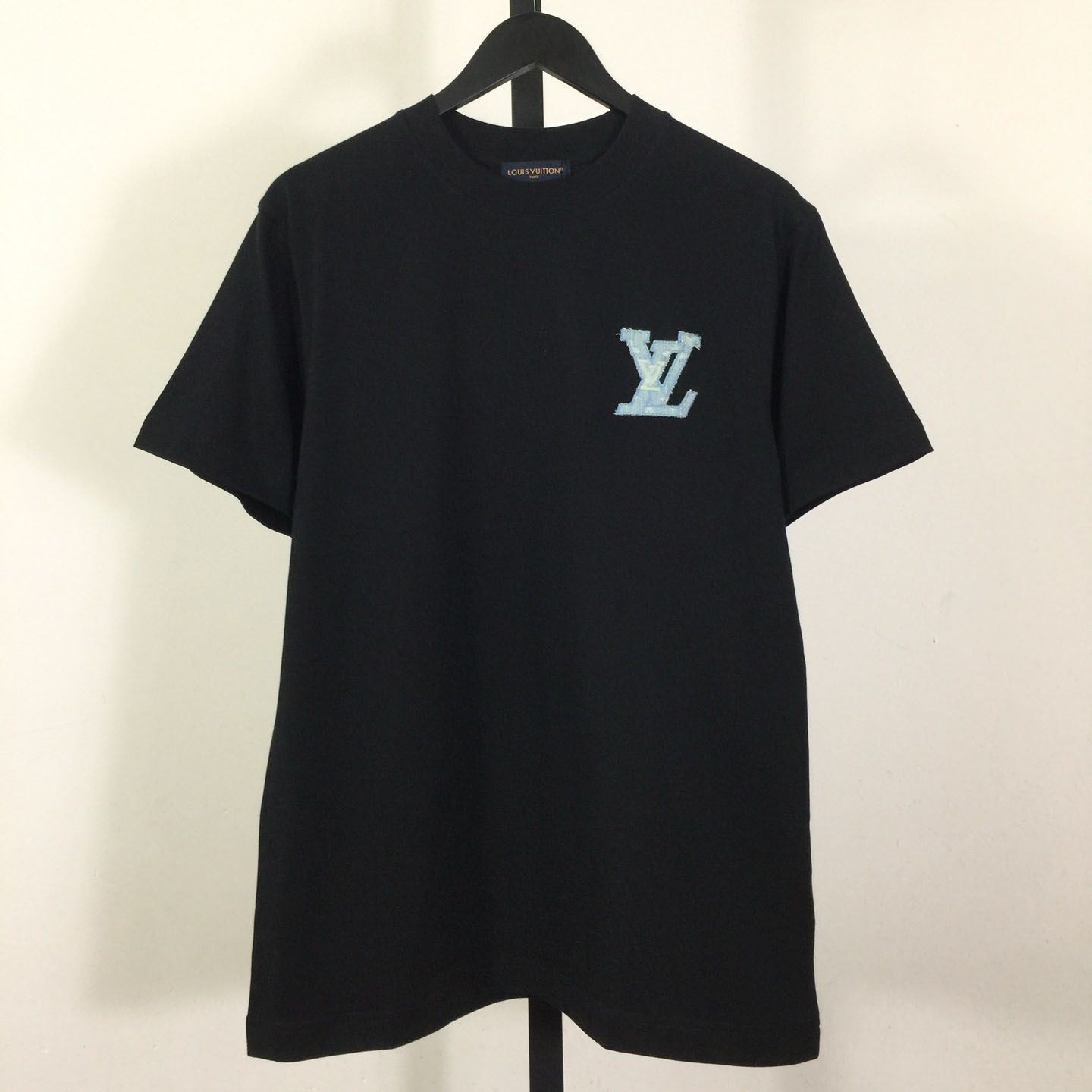 Louis Vuitton Cotton Embroidered Letter T-Shirt - DesignerGu