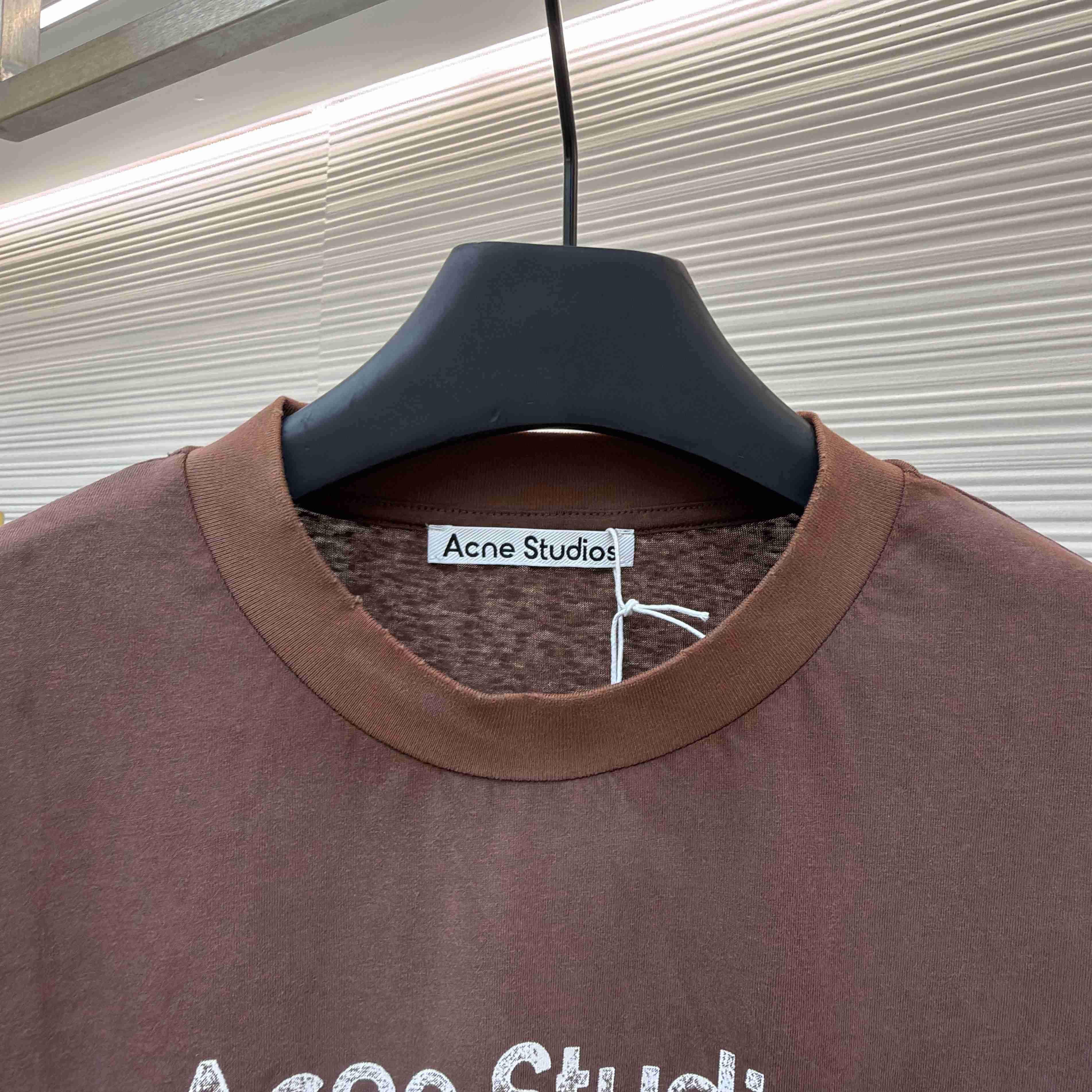 Acne Studios  Sprayed Logo T-shirt - DesignerGu