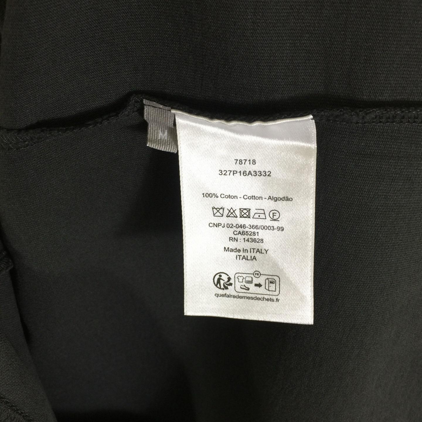 Dior Logo Embroidered Rose  T-shirt - DesignerGu