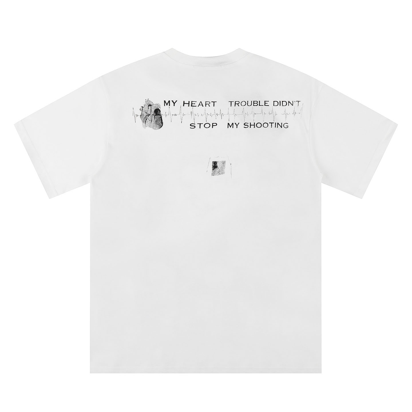 Enfants Riches Déprimés Crimes Printed Cotton Jersey T-Shirt  White - DesignerGu