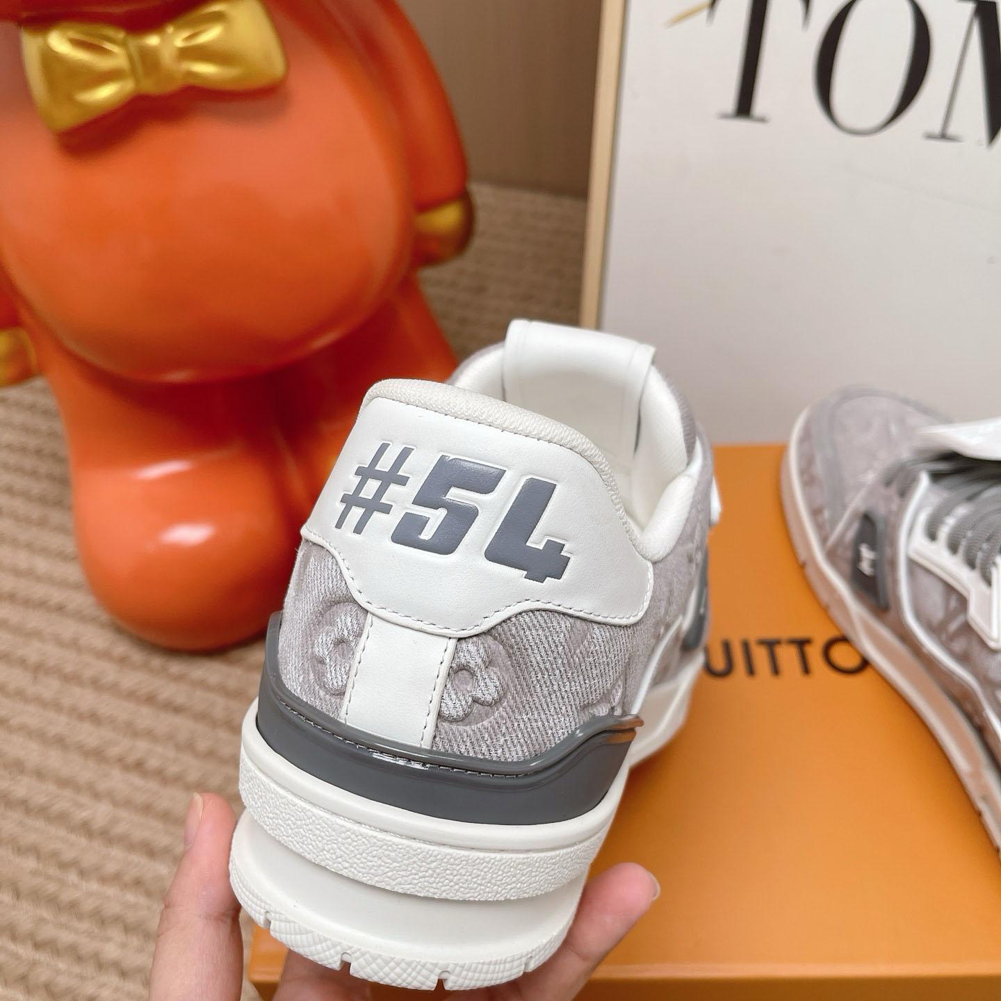 Louis Vuitton LV Trainer Sneaker 1AKBCE（upon uk size） - DesignerGu