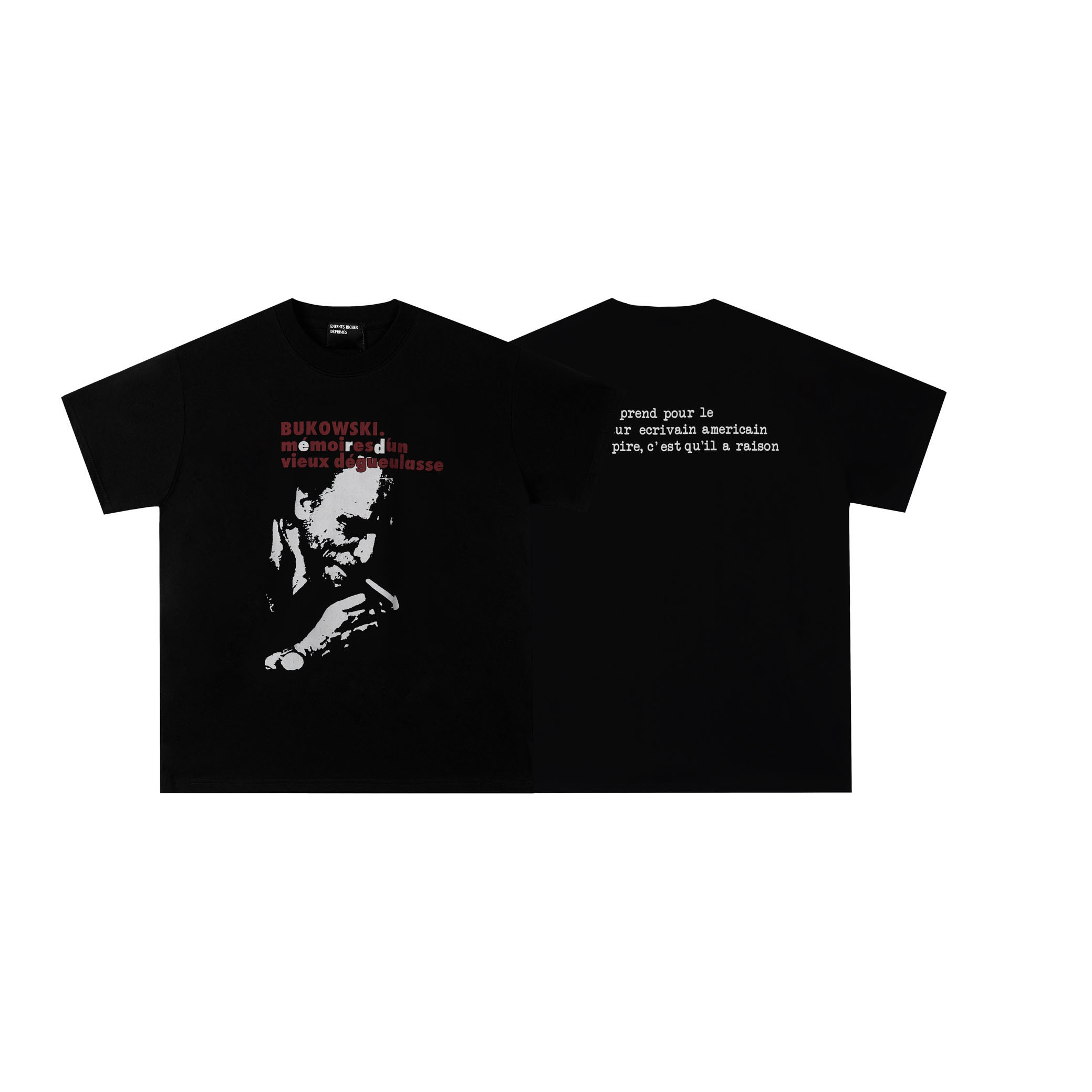 Enfants Riches Déprimés Maxfield Exclusive Bukowski T-Shirt - DesignerGu