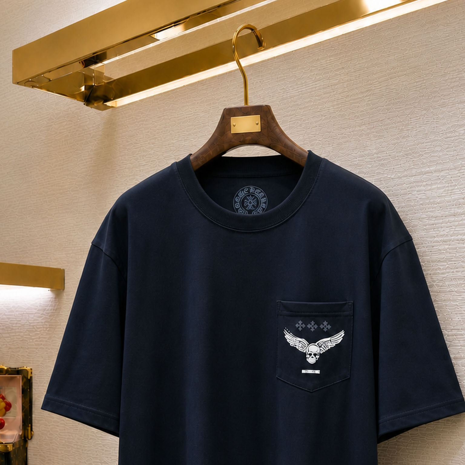 Chrome Hearts  Foti x Yungblud x Aerosmith Cotton T-shirt  - DesignerGu
