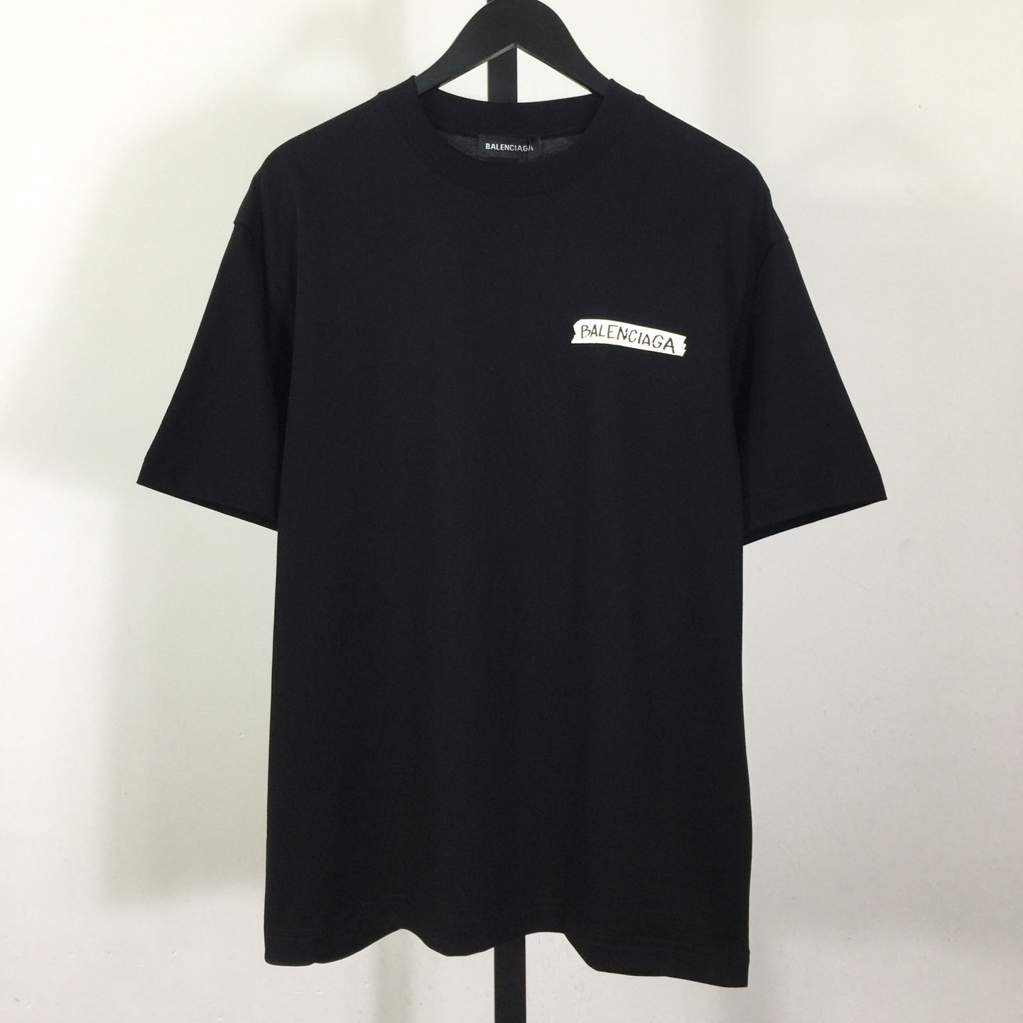 Balenciaga Logo Printed Crewneck T-Shirt - DesignerGu