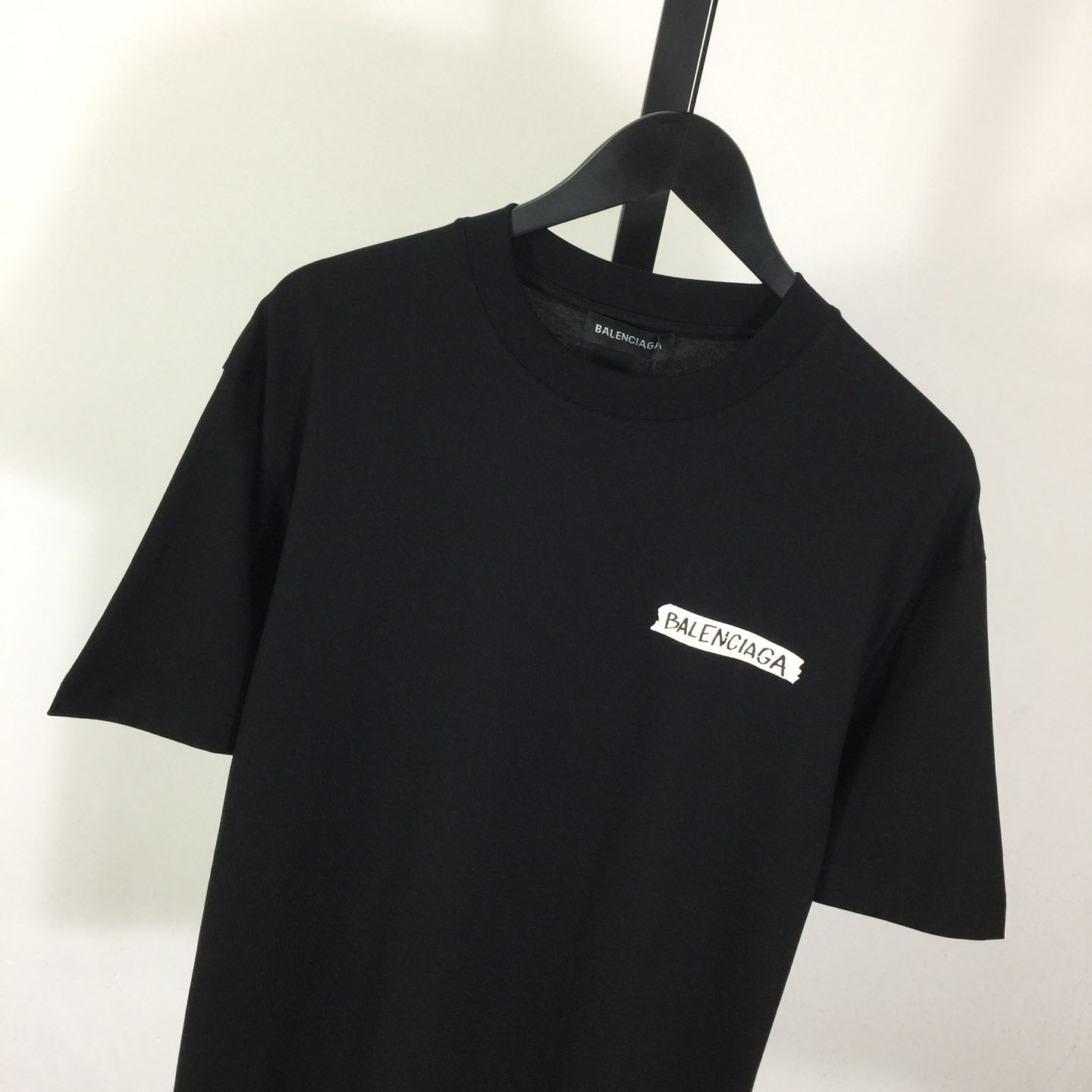 Balenciaga Logo Printed Crewneck T-Shirt - DesignerGu