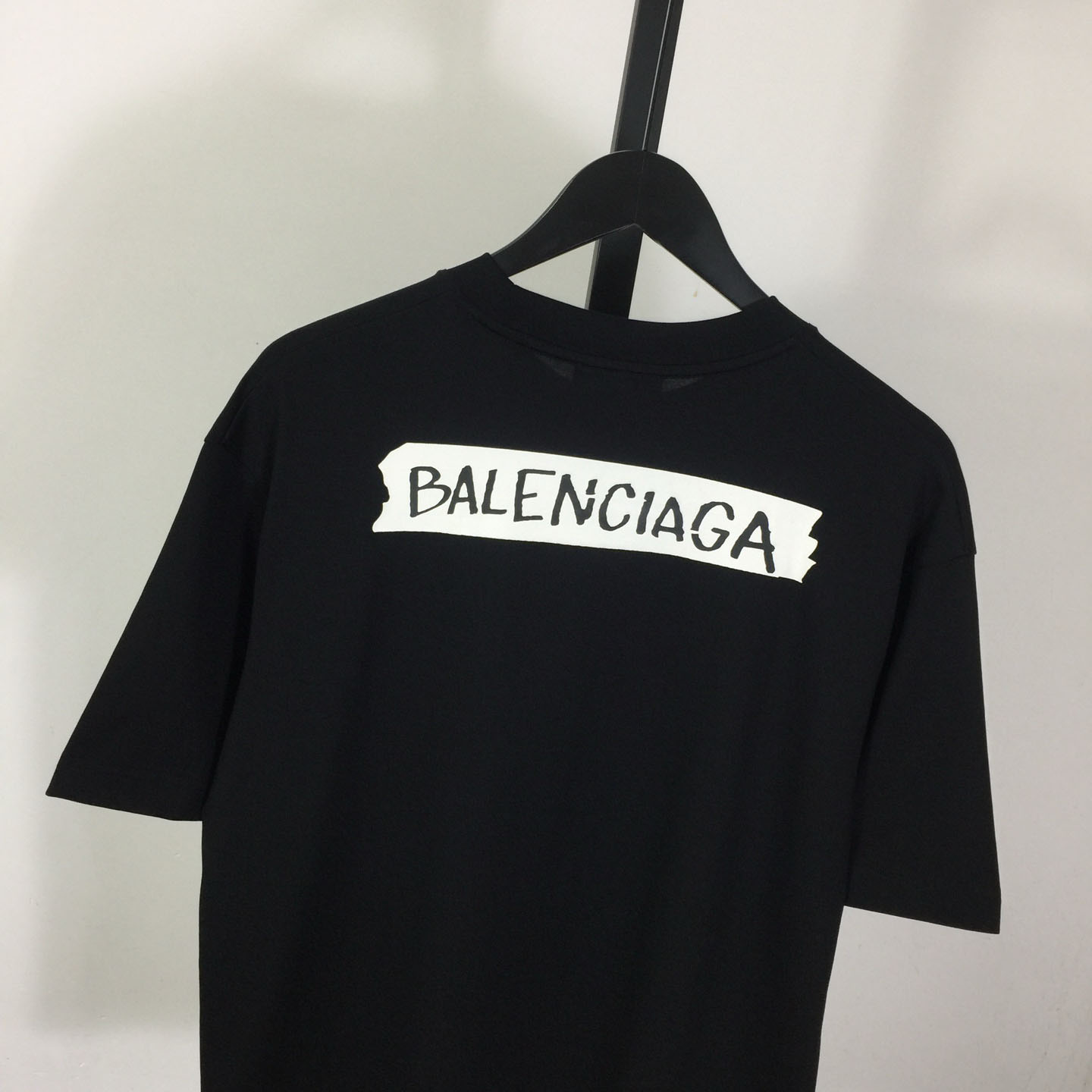 Balenciaga Logo Printed Crewneck T-Shirt - DesignerGu