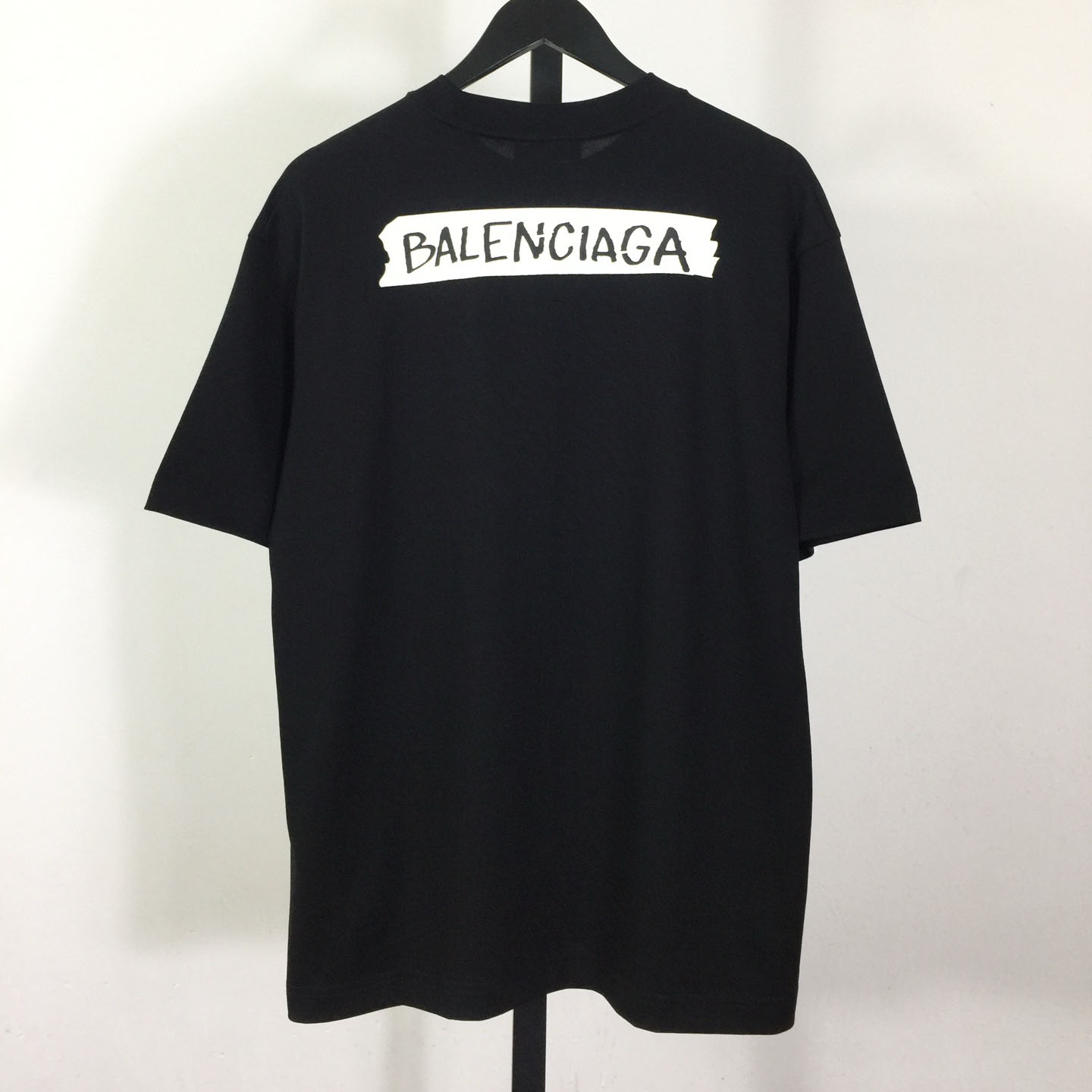 Balenciaga Logo Printed Crewneck T-Shirt - DesignerGu