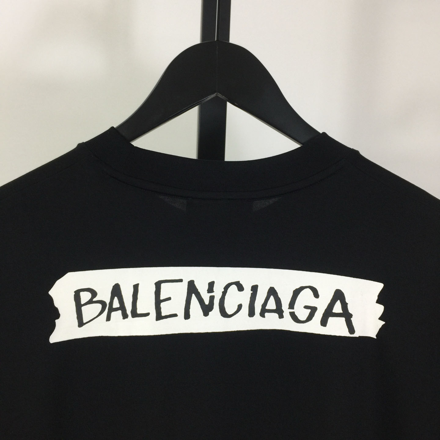 Balenciaga Logo Printed Crewneck T-Shirt - DesignerGu